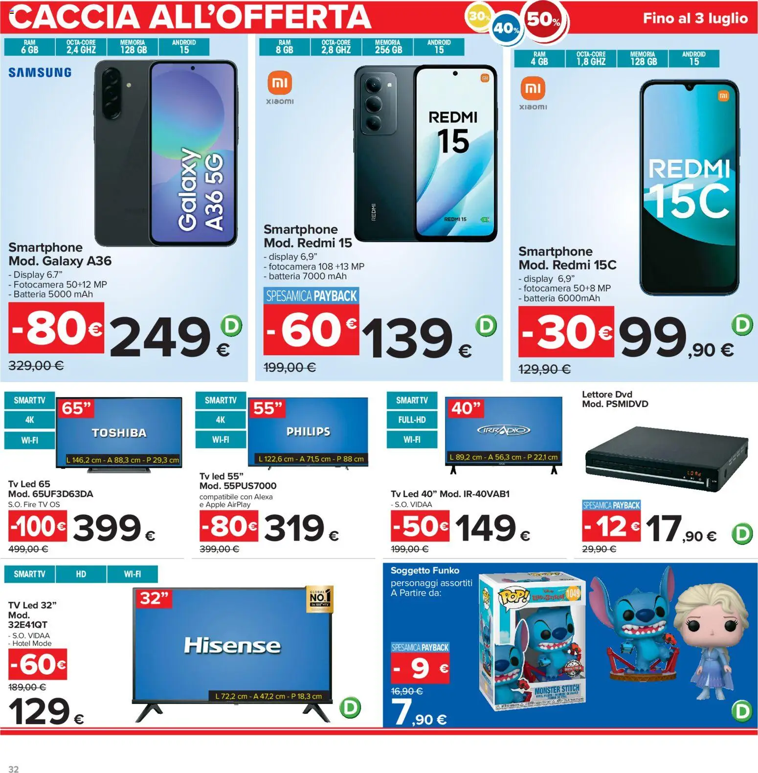 Volantino Carrefour del 30/06/2026 | Pagina: 32