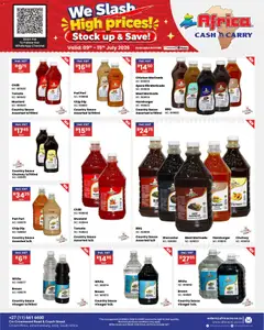 Africa Cash & Carry specials catalogue – valid from 09/07/2026 | Page: 27