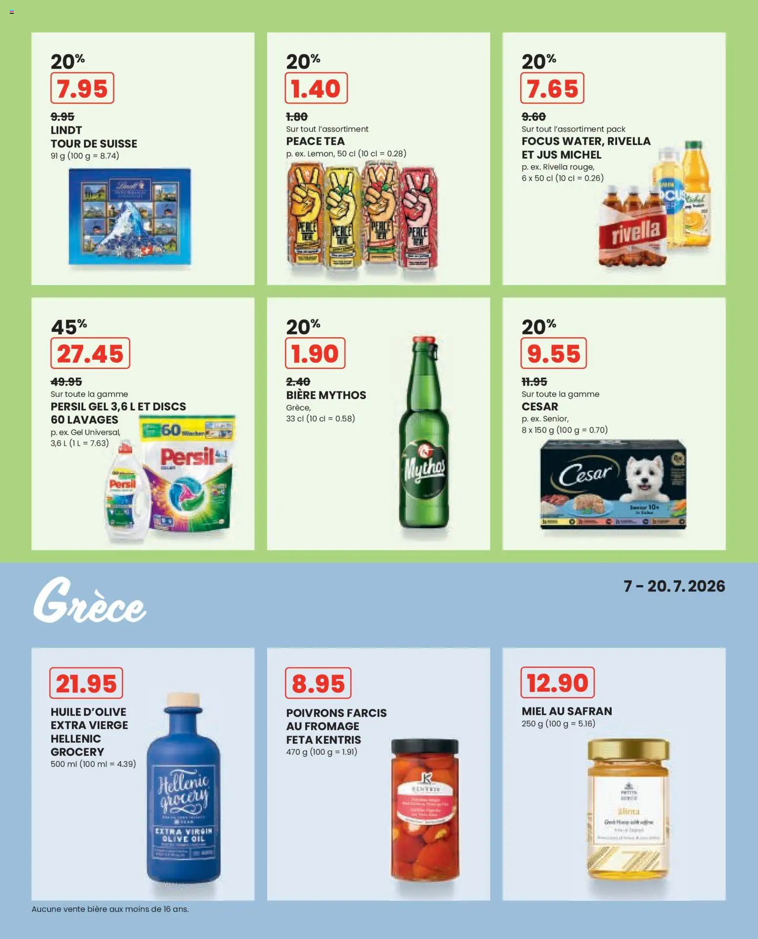 Manor aktionen FR – gültig ab 07.07.2026 | Seite: 7 | Produkte: Feta