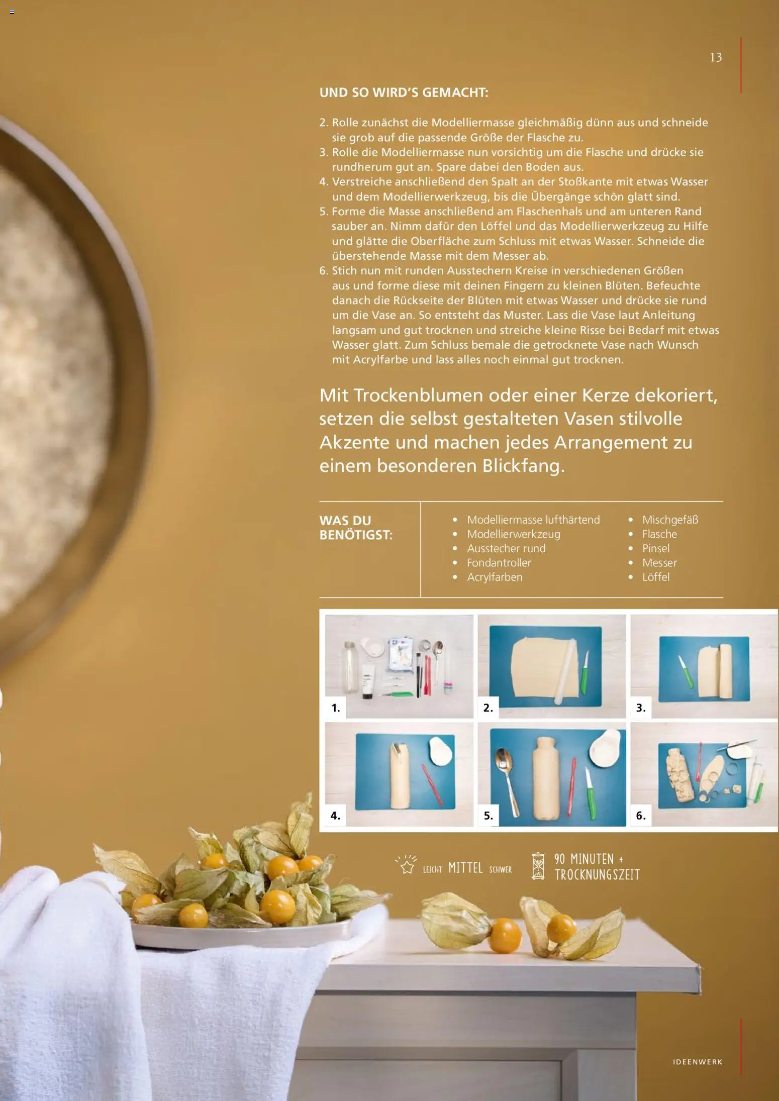 Pagro-Diskont Ideenwerk gültig ab 01.09.2026 | Seite: 13 | Produkte: Wasser, Vase, Pinsel