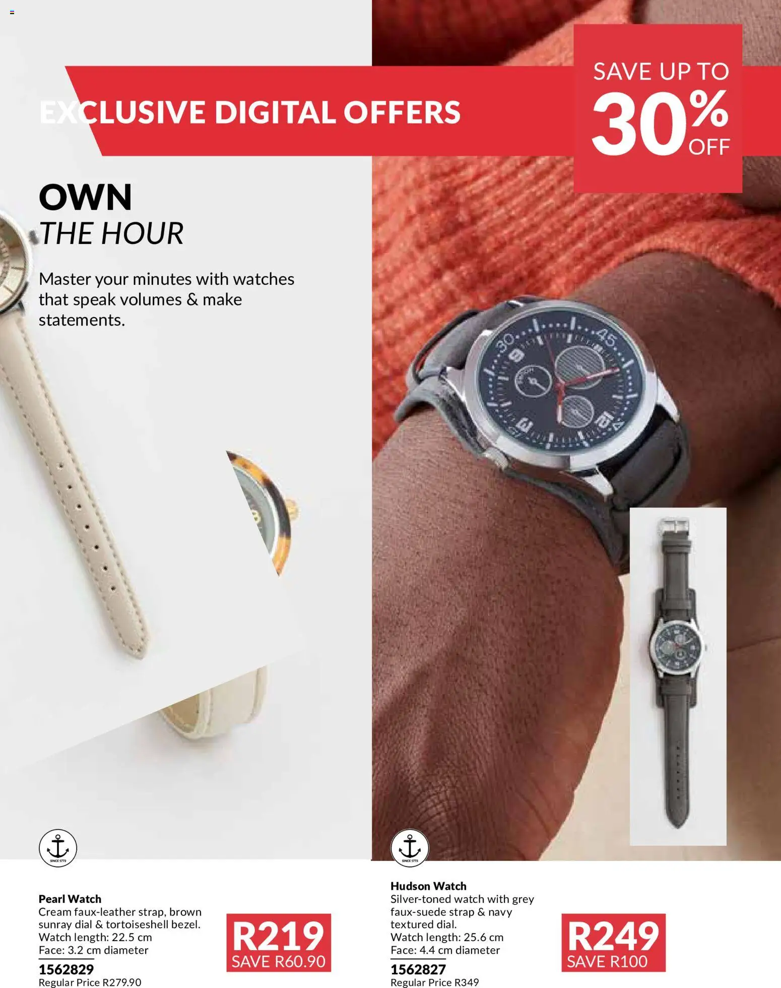 New Avon catalogue – valid from 01/08/2026 | Page: 155 | Products: Watch, Rice, Cream