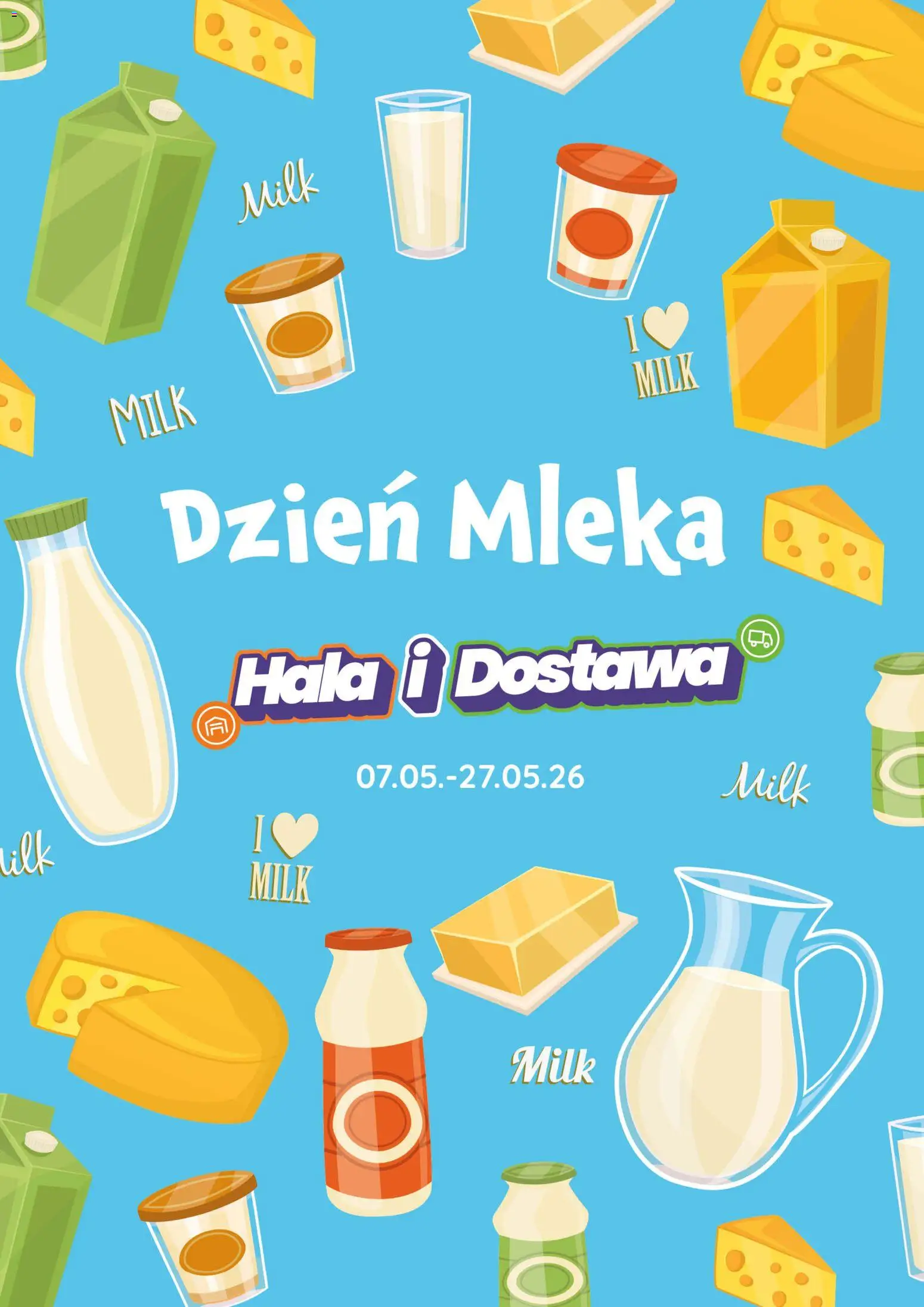 Eurocash gazetka - Dzień Mleka od 07.05.2026 | Strona: 1 | Produkty: Mleka