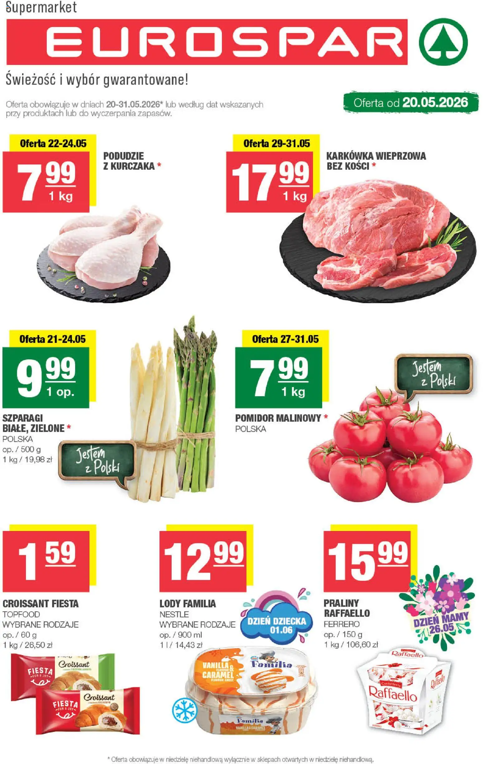 Spar gazetka - Eurospar od 20.05.2026 | Strona: 1