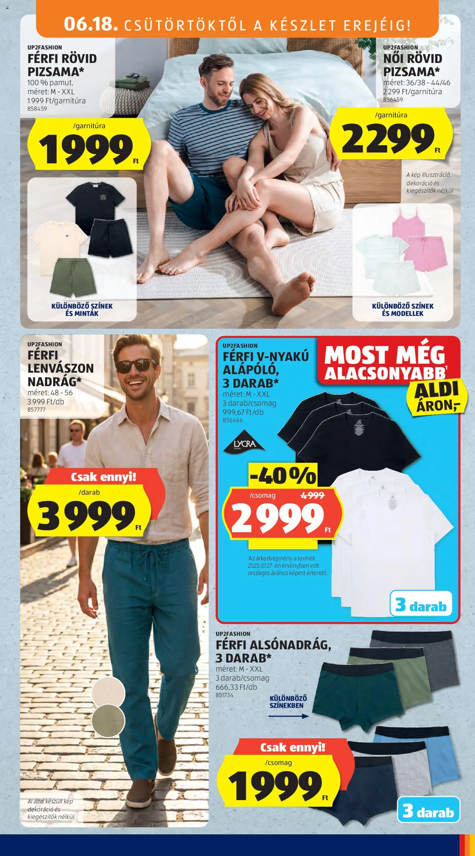 Aldi akciós ujság - amely érvényes a következő dátumtól: 18.06.2026 | Oldal: 7