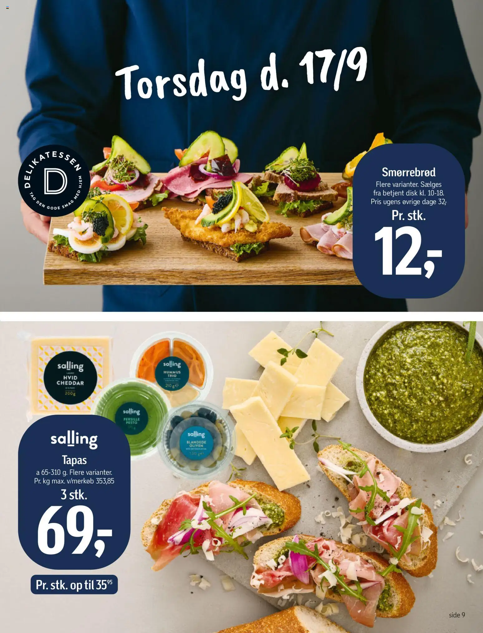 Føtex tilbudsavis – gyldig fra 11/09/2026 | Side: 24 | Produkter: Cheddar, Pesto, Disk, Persille