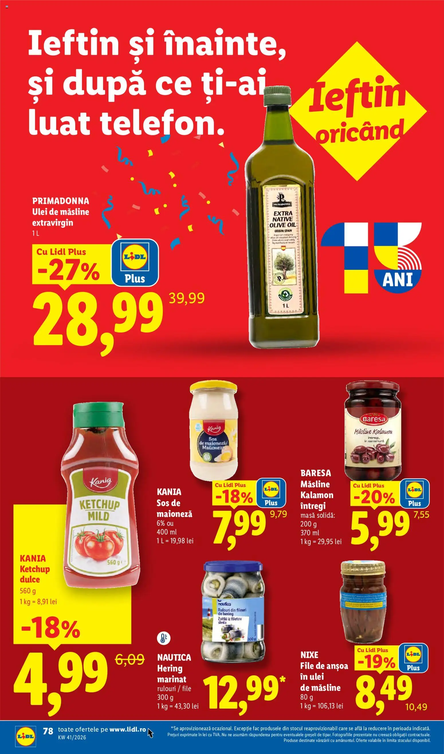 Noul catalog Lidl – valabil de la 05.10.2026 | Pagină: 78