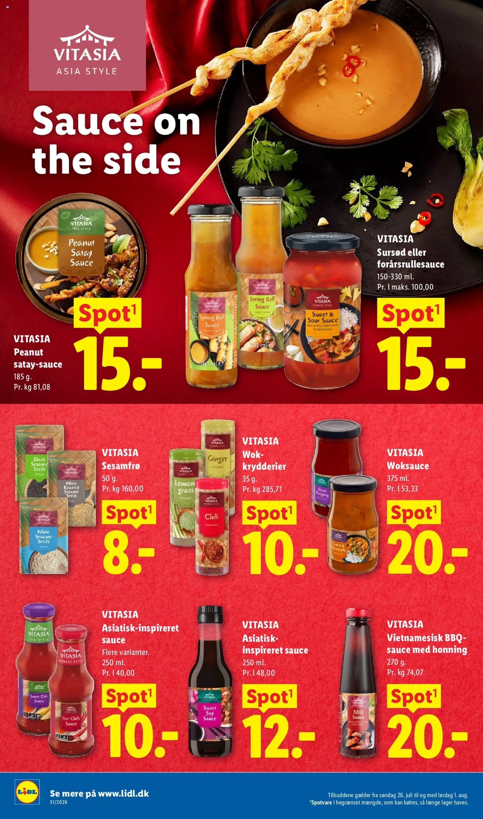 Lidl tilbudsavis – gyldig fra 26/07/2026 | Side: 30 | Produkter: Chilli, Honning, Søm
