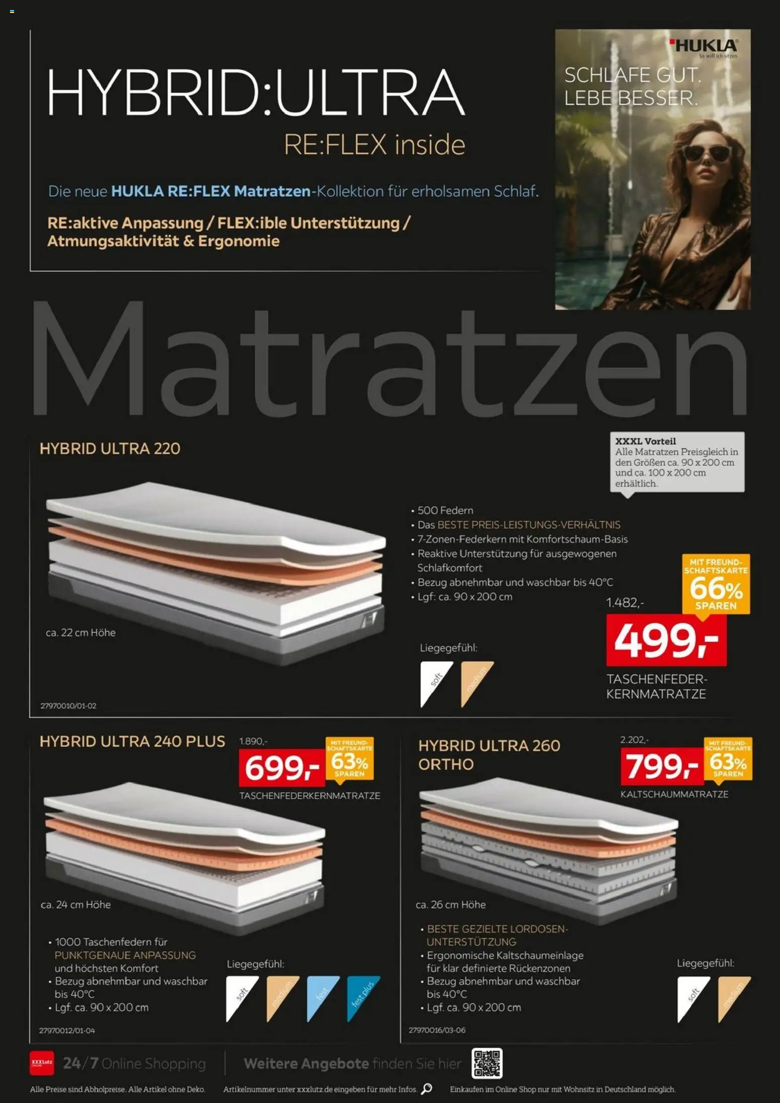 XXXLutz Bis zu 68% auf Matratzen – gültig ab 05.09.2026 | Seite: 8