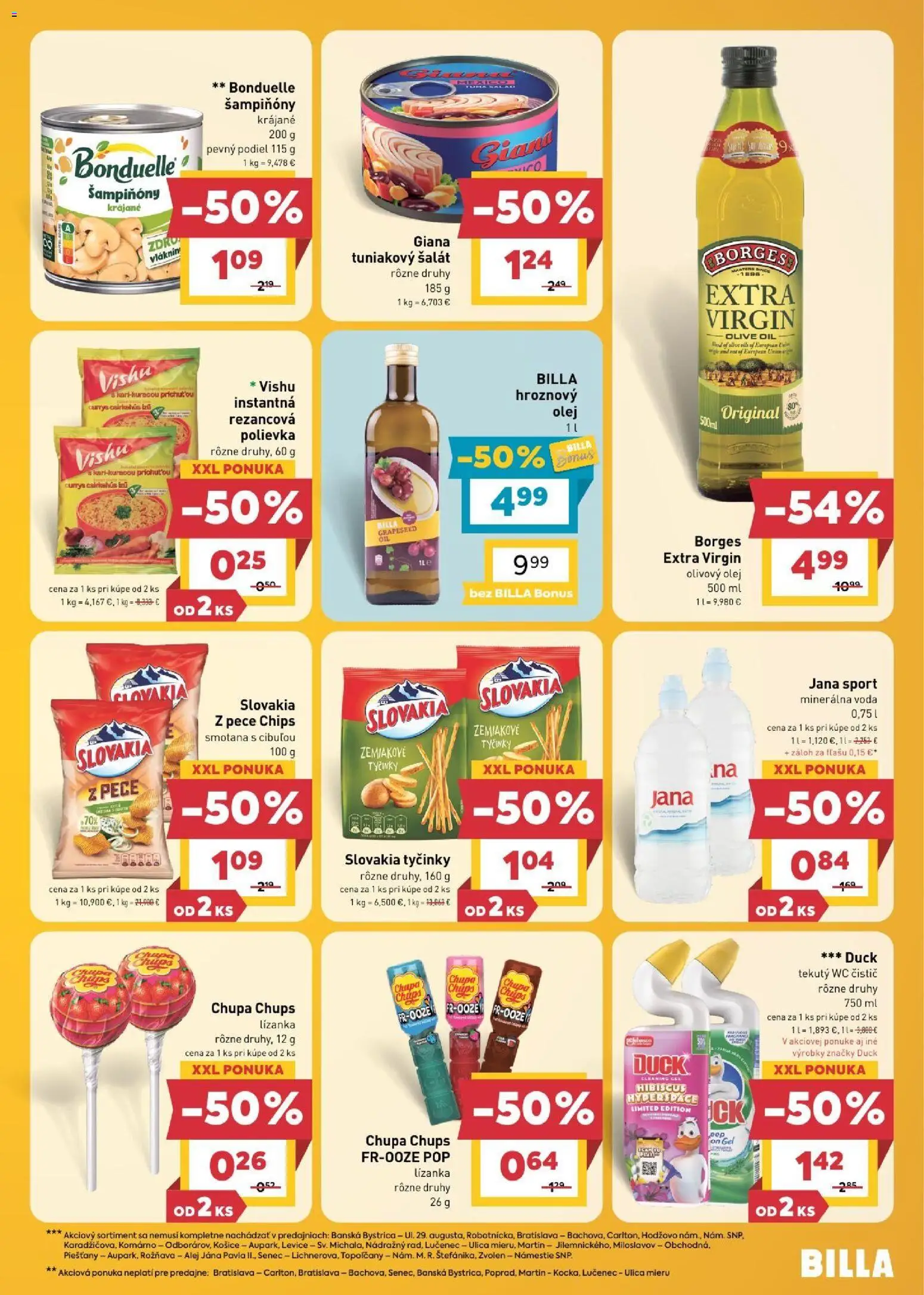 Nové Billa akcie – leták je platný od 16.09.2026 | Strana: 13 | Produkty: Cestoviny, Omáčky, Kečup, Múka
