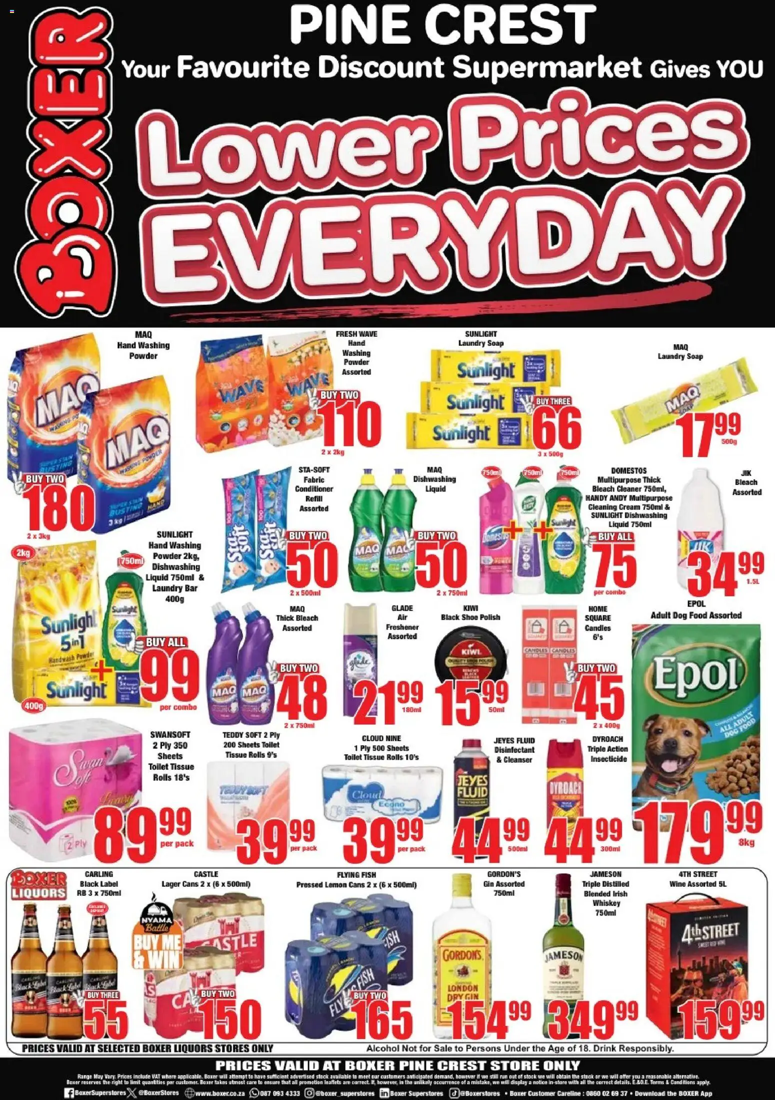 New Boxer catalogue – valid from 25.05.2026 | Page: 12 | Products: Teddy, Bleach, Fish, Lemon