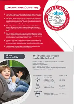 Aksa katalog Spremni za ljetne avanture  - pregled Aksa kataloga - važi od 03.05.2026 | Strana: 2 | Proizvode: Jastuk, Priključak, Auto sedište