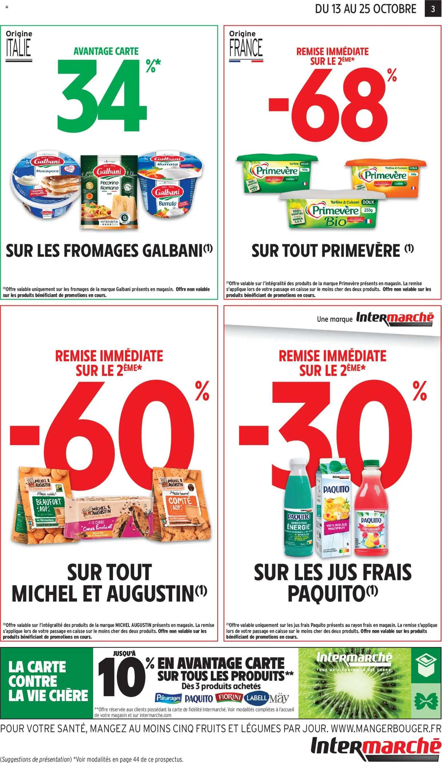 {H1} | Page: 3 | Produits: Smoothie, Oméga, Jus frais, Mascarpone