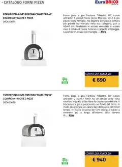 Anteprima del volantino Eurobrico Forni Pizza catalogo valido a partire dal 23.07.2025 | Pagina: 27 | Prodotti: Pizza, Cappello, Forno