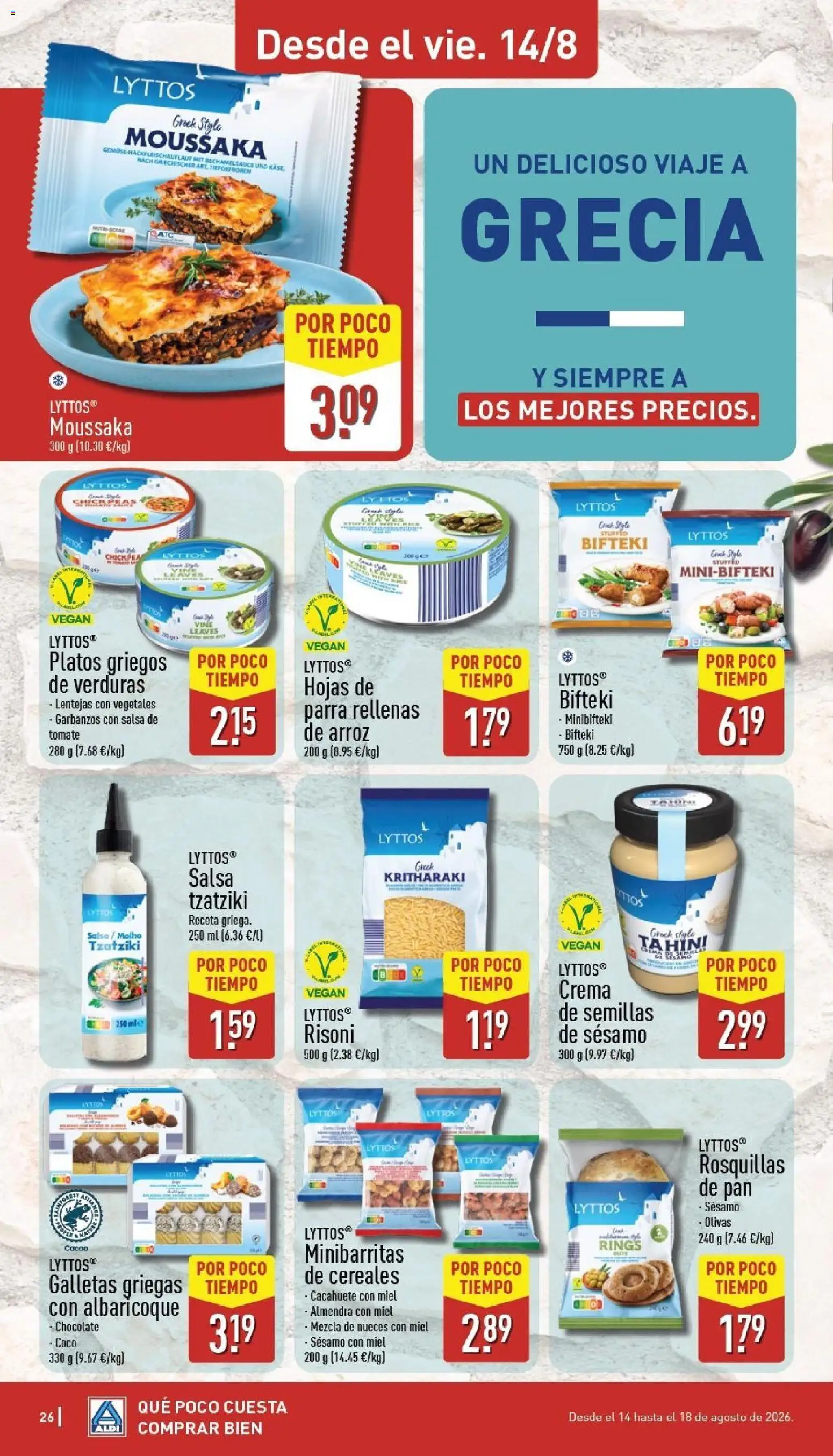 Aldi folleto Canarias │ válido desde el 10/08/2026 | Página: 26