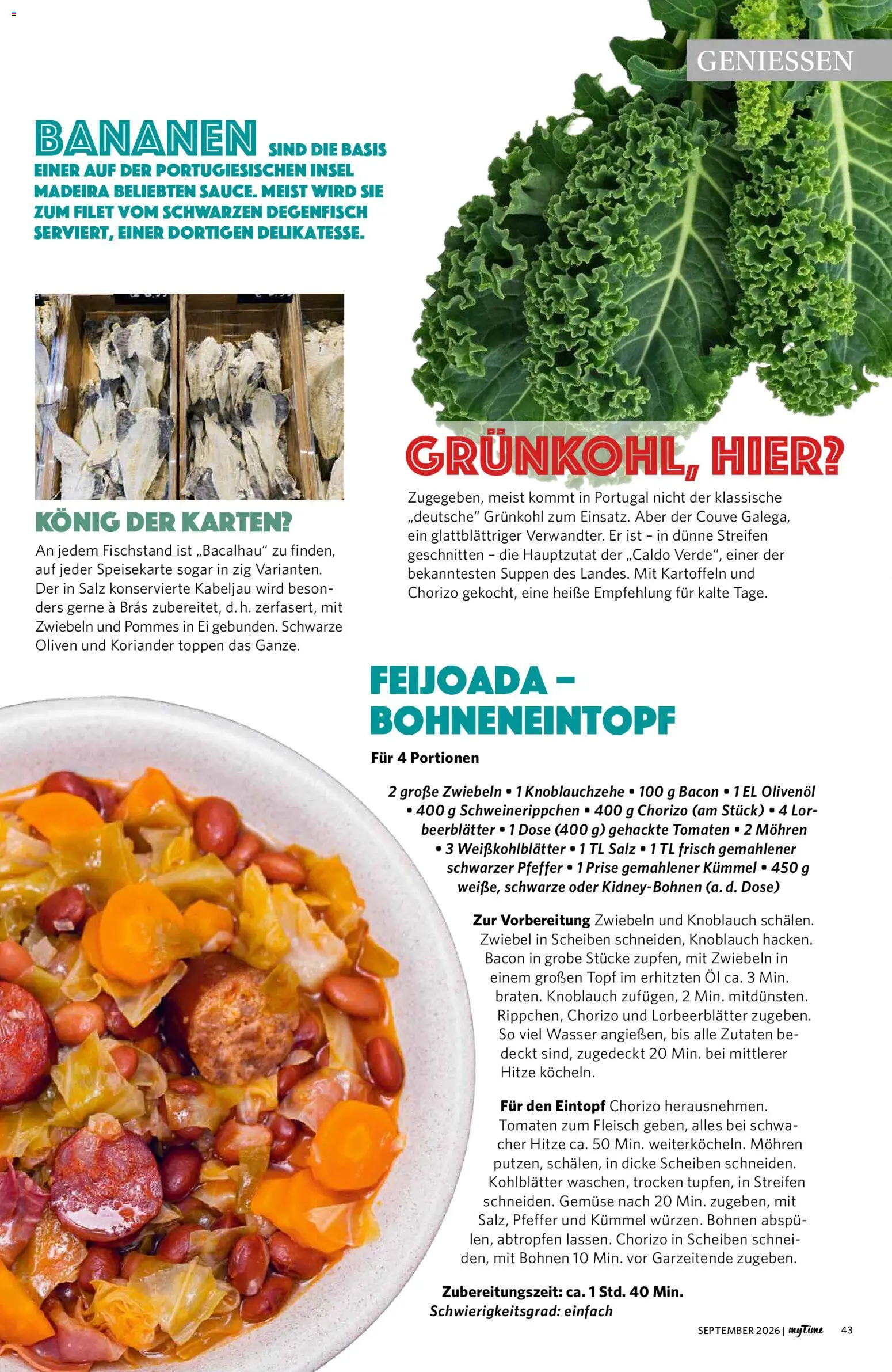 Combi myTime September 2026 – gültig ab 01.09.2026 | Seite: 43 | Produkte: Öl, Pommes, Zwiebeln, Knoblauch