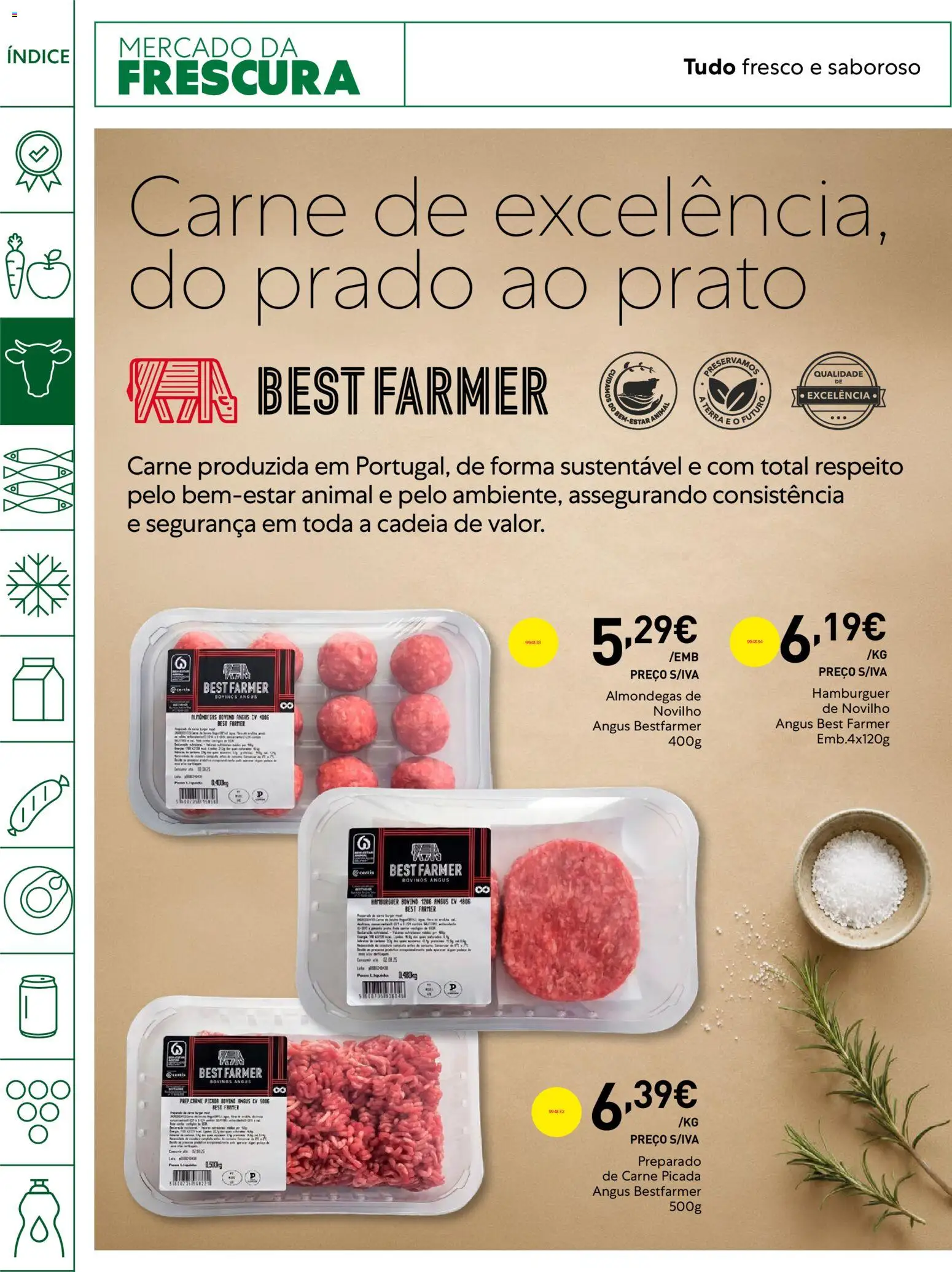 Recheio Horeca │ válido de 01/09/2026 | Página: 6 | Produtos: Hambúrguer, Carne picada, Carne