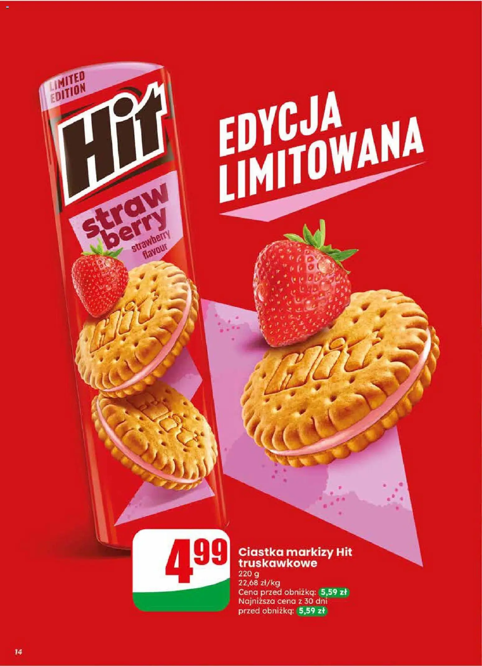Dino gazetka od 10.06.2026 | Strona: 14 | Produkty: Ciastka