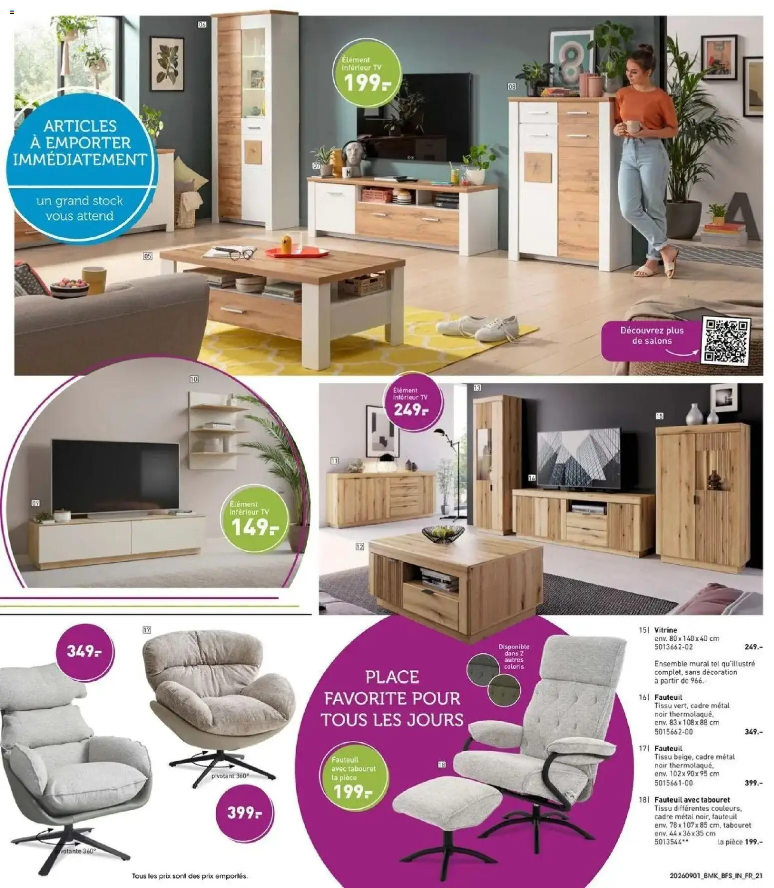 Möbel Martin - Möbel Martin: Offres hebdomadaires à partir du 01/09/2026 - promo en ligne | Page: 21 | Produits: Vitrine, Fauteuil, Décoration, Cadre