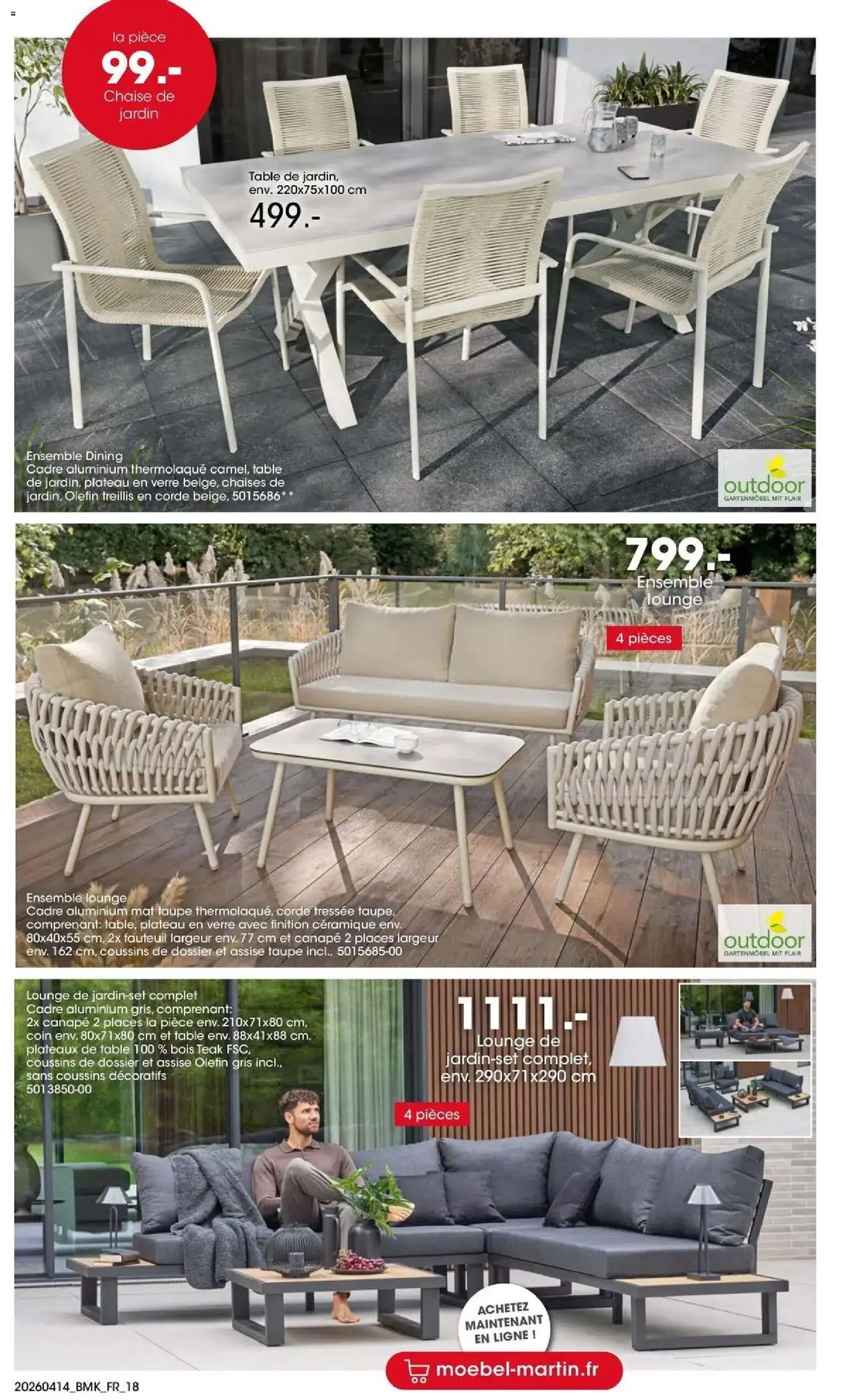 {H1} | Page: 18 | Produits: Plateau, Fauteuil, Table, Chaise