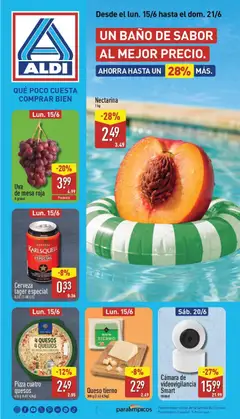 Vista previa Aldi folleto Canarias válido desde el 15.06.2026