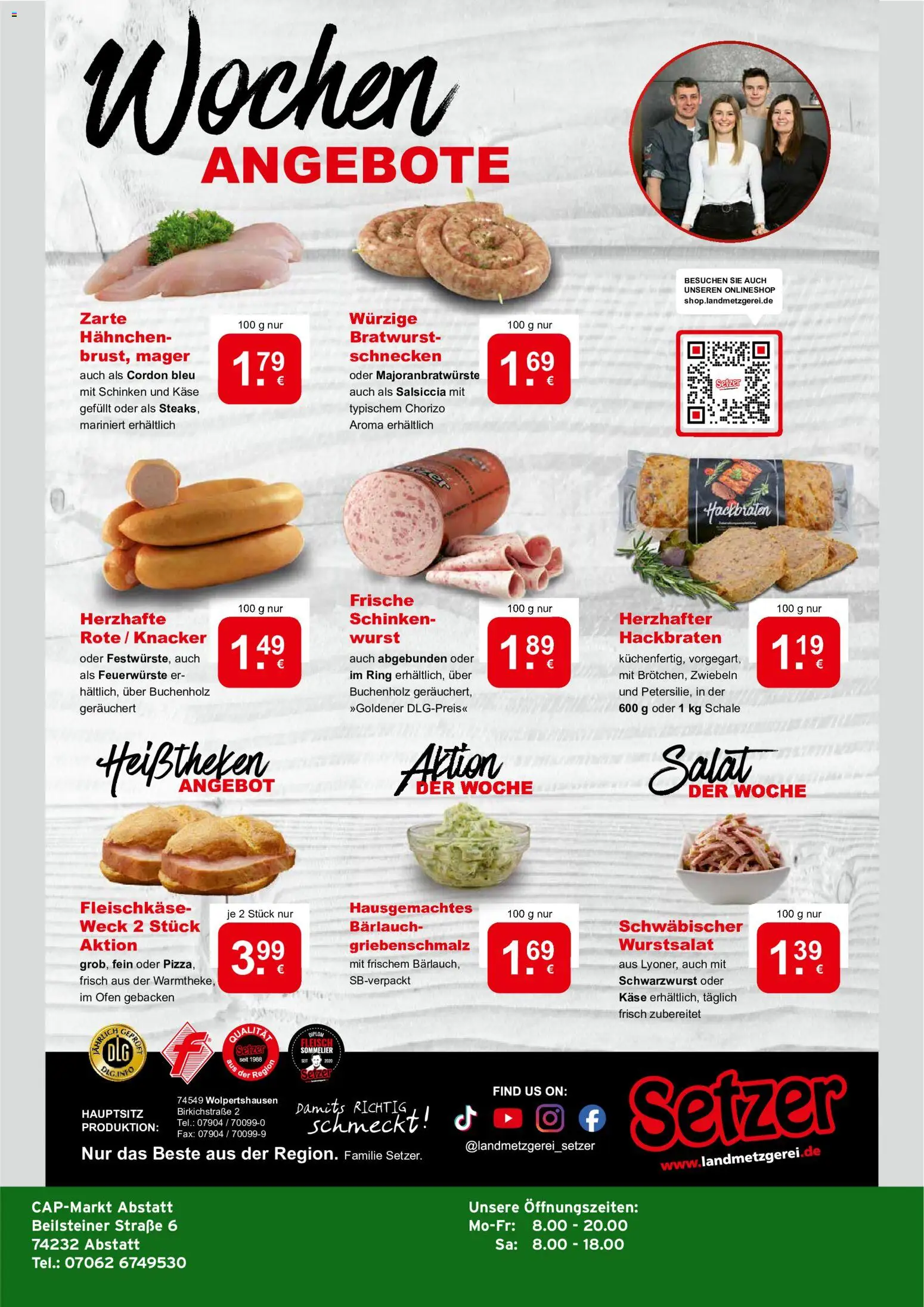 CAP Markt Prospekt – gültig ab 11.05.2026 | Seite: 4 | Produkte: Ofen, Zwiebeln, Wurst, Fleisch