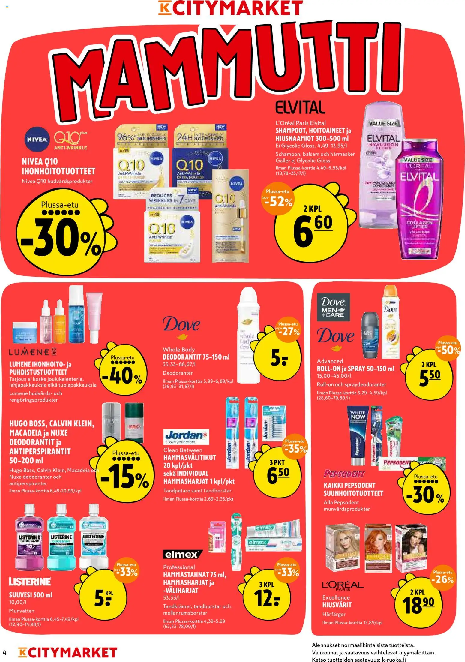 K-Citymarket tarjoukset – voimassa 12/10/2026 alkaen | Sivu: 4