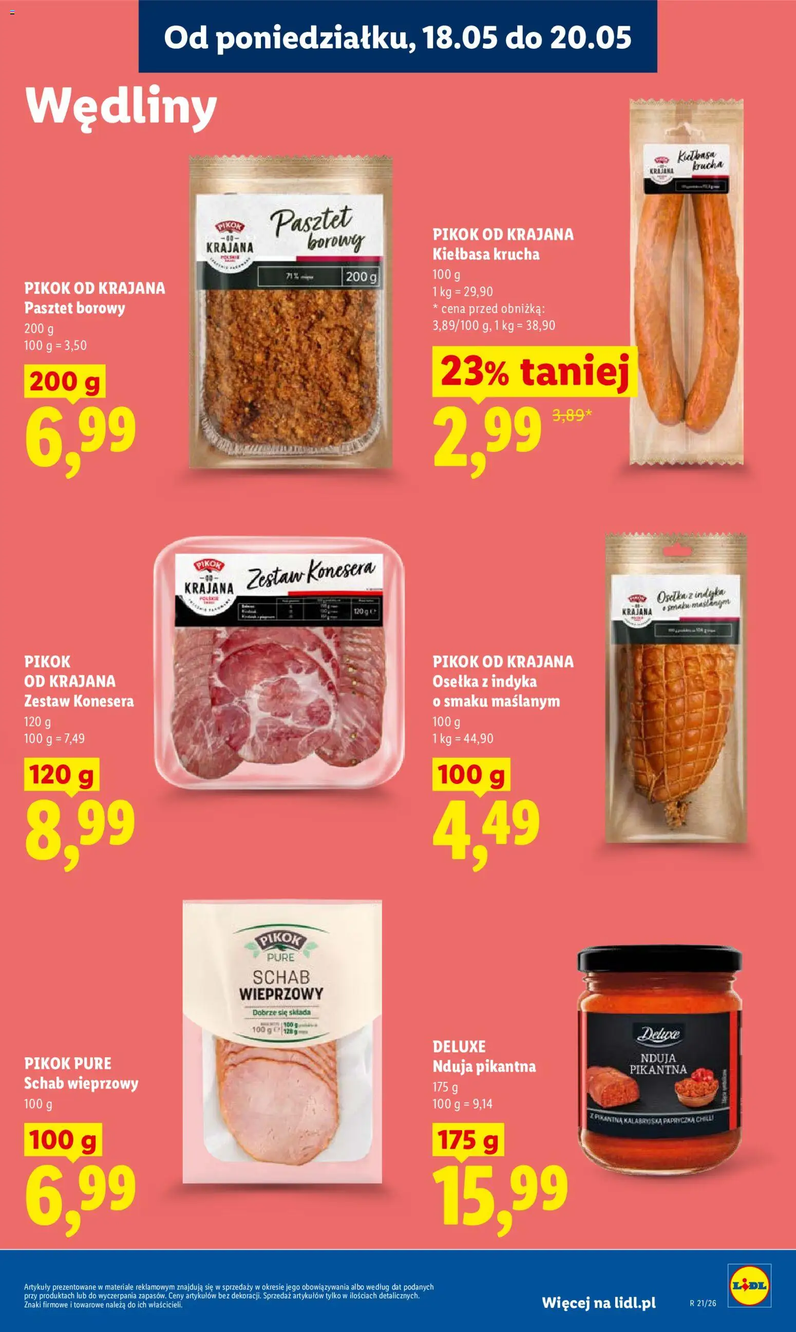 Lidl Polsko leták od 18.05.2026 | Strana: 55 | Produkty: Deluxe, Pikok