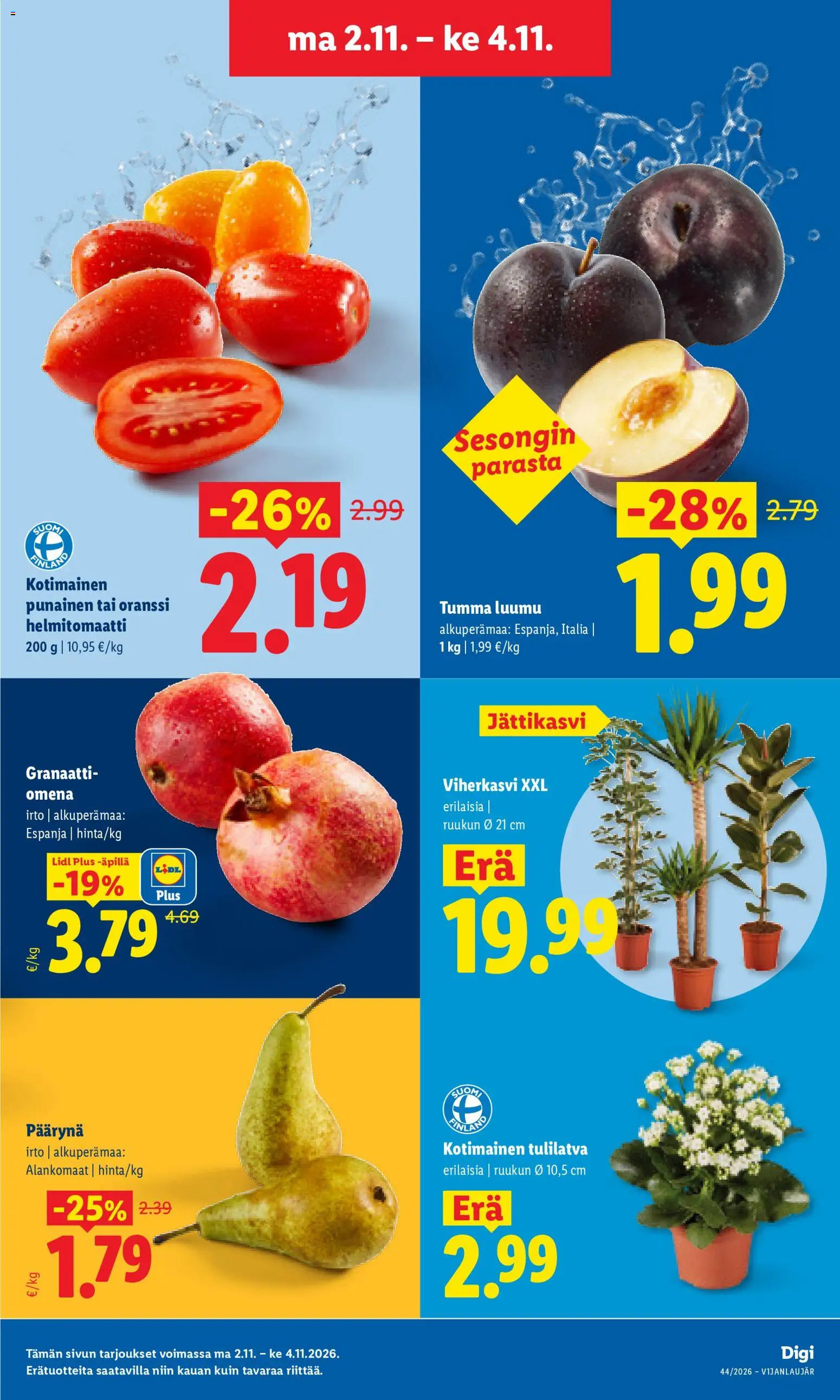 Lidl tarjoukset Helsinki – voimassa 02/11/2026 alkaen | Sivu: 3