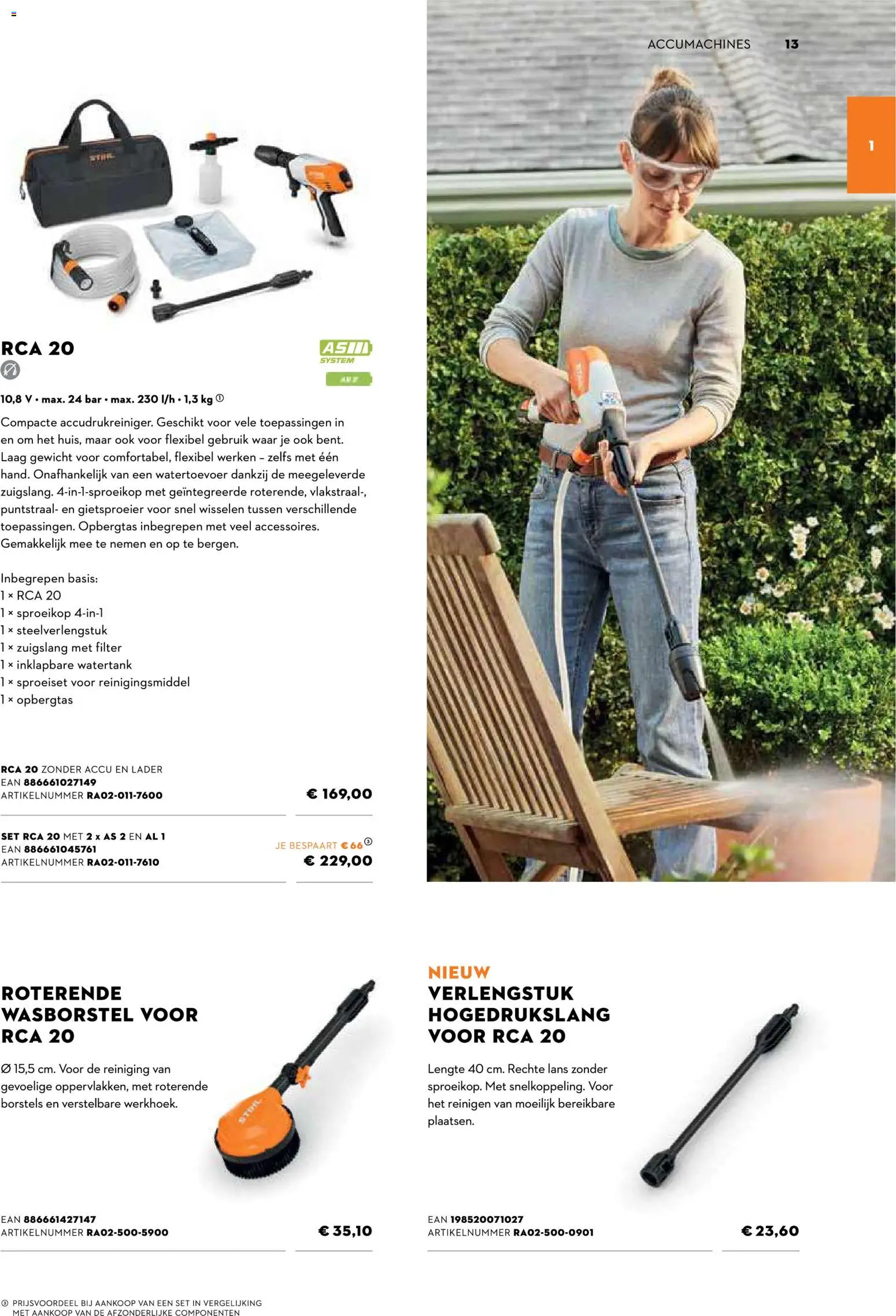 {H1} | Pagina: 13 | Producten: Gewicht, Borstels