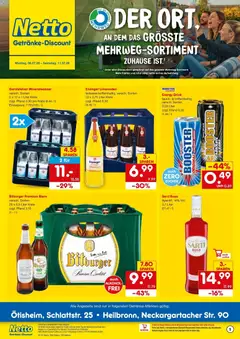 Netto Marken-Discount - Netto: Getränkeangebote ab 05.07.2026 gültig