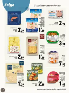 Anteprima del volantino RAVIOLI RICOTTA E SPINACI, RAVIOLI RICOTTA E SPINACI PICCININI 250 g valido a partire dal 06.05.2026 | Pagina: 10