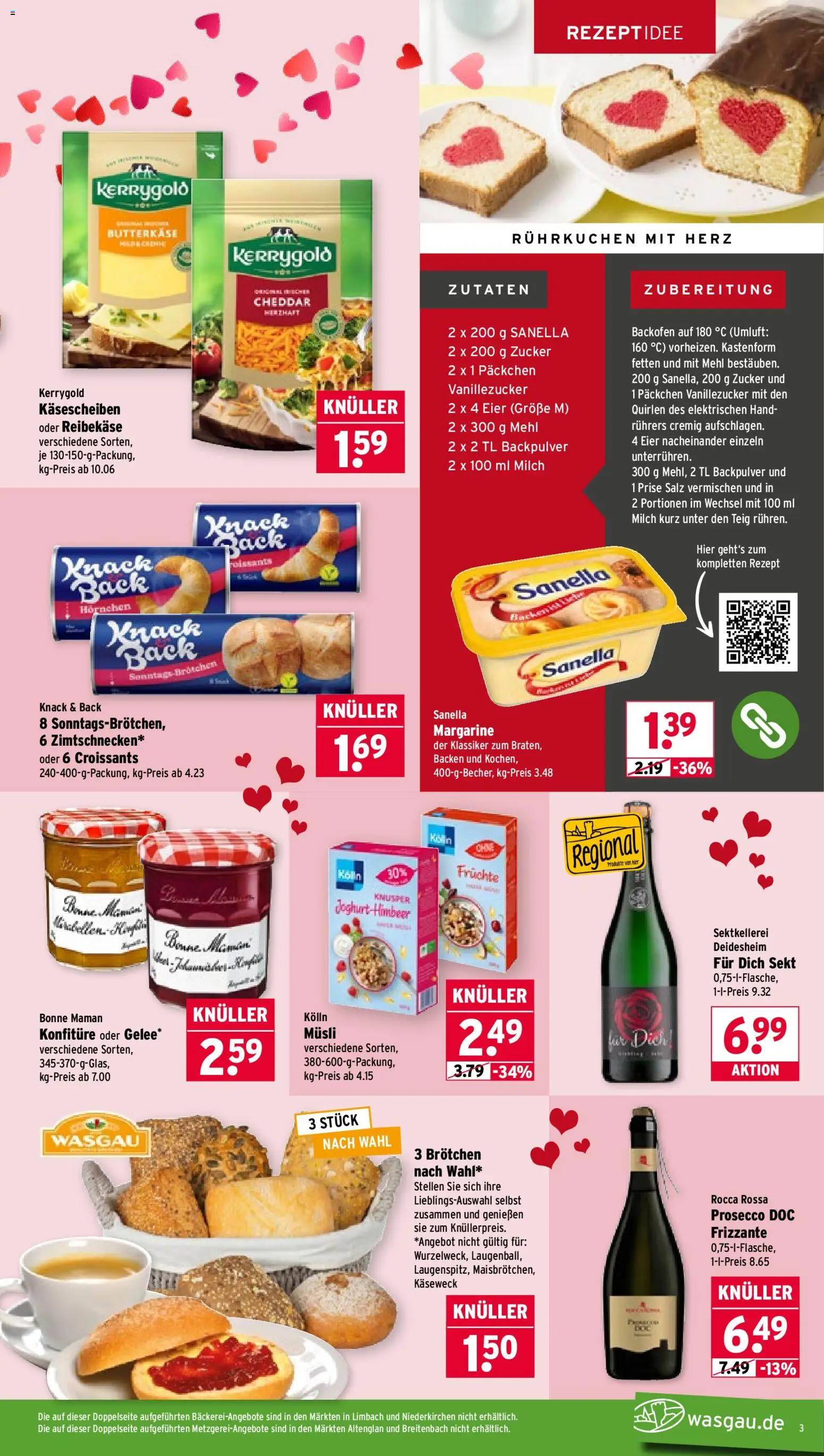 Wasgau Prospekt 	 – gültig ab 04.05.2026 | Seite: 3 | Produkte: Musli, Kolln, Zucker, Backofen