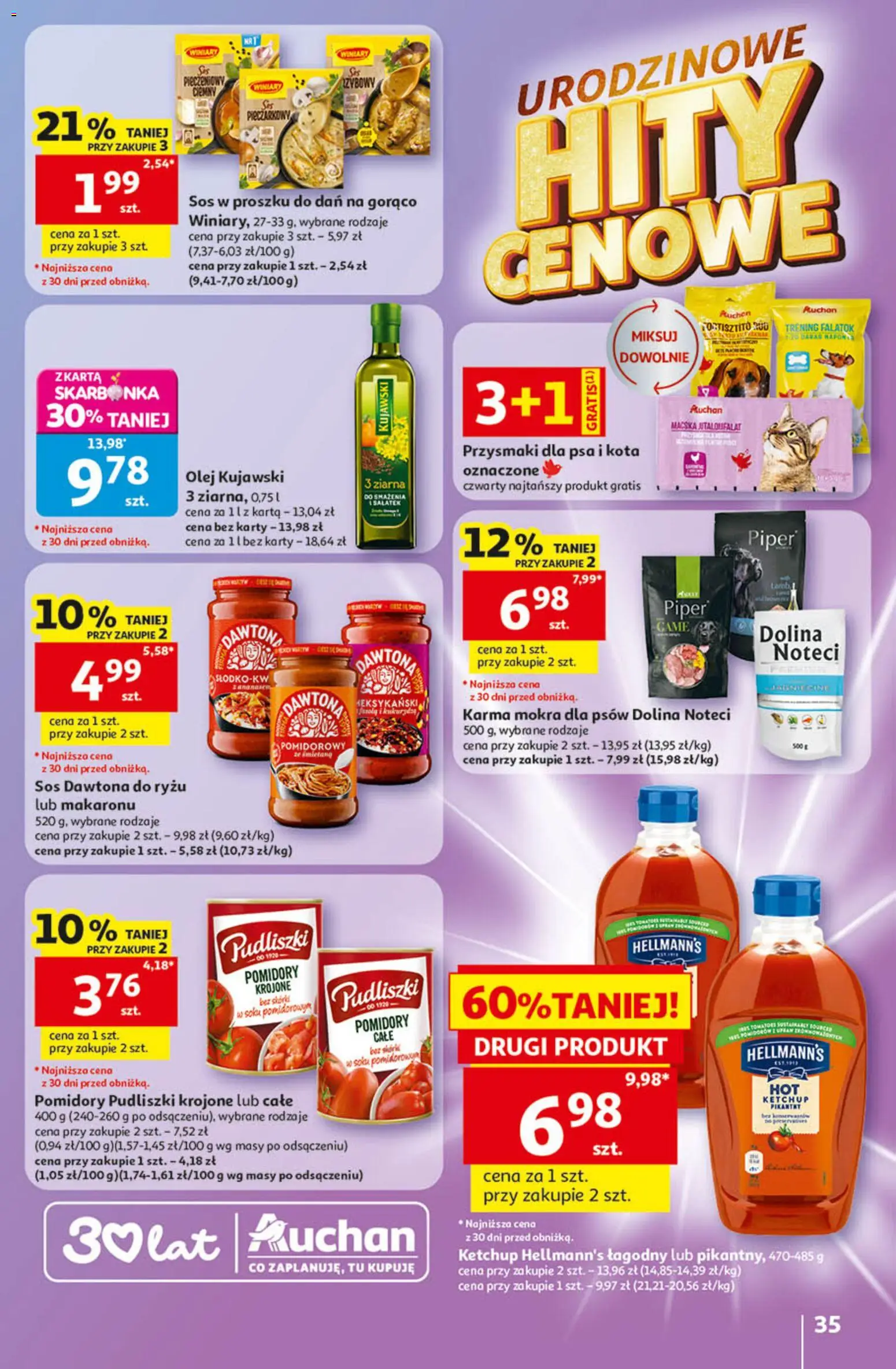 Auchan gazetka - 30 Lat Hipermarket od 14.05.2026 | Strona: 35