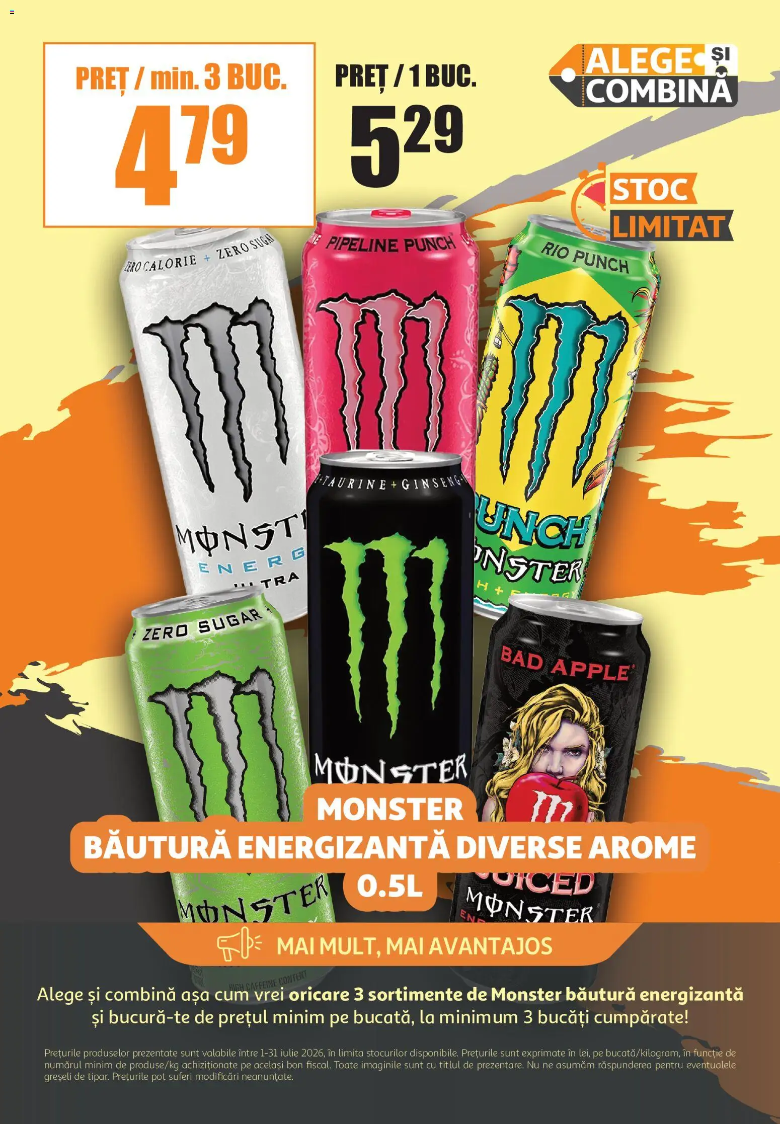Noul catalog ATAC – valabil de la 01.07.2026 | Pagină: 3 | Produse: Zero, Apple, Băutură energizantă