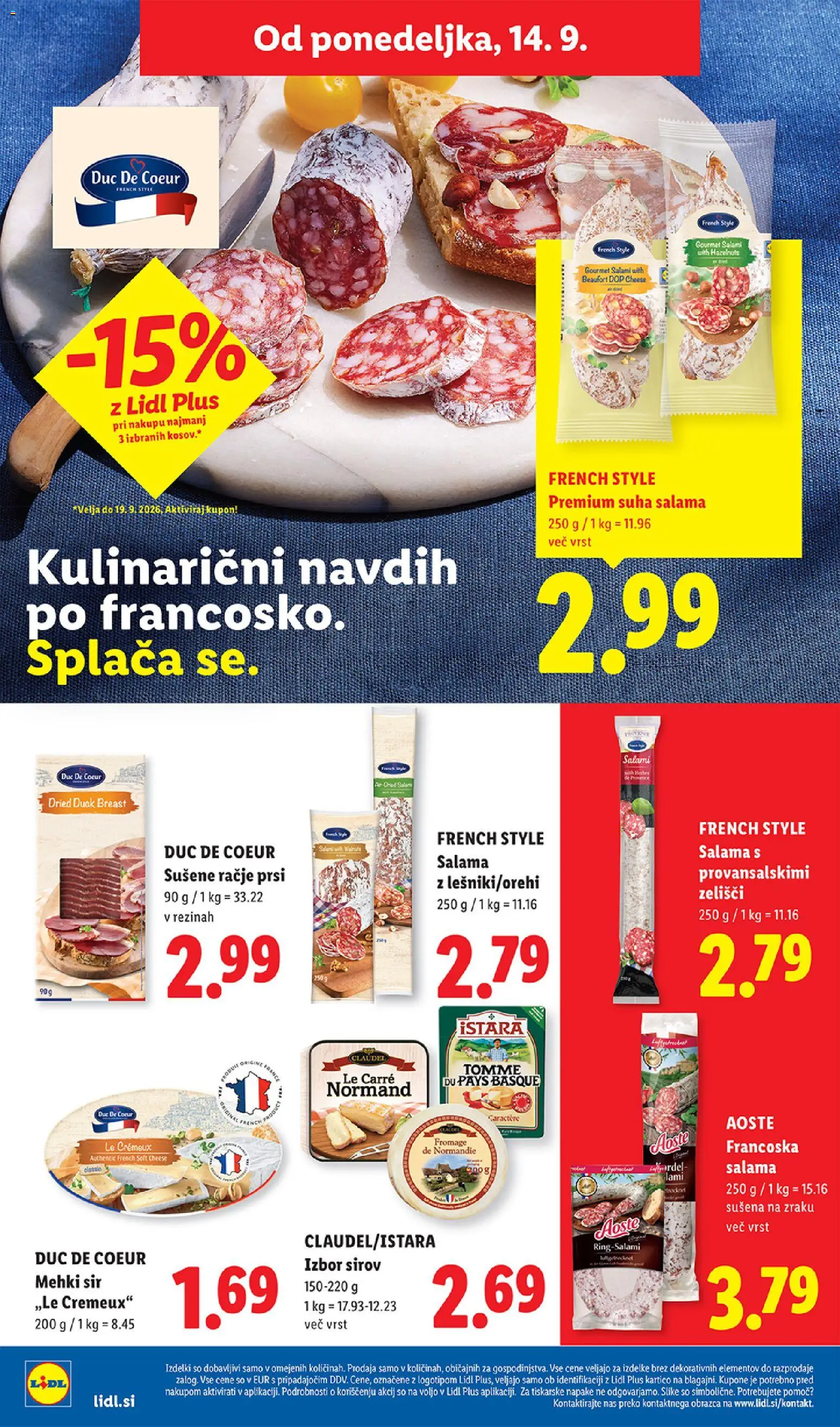 Novi Lidl katalog ponudbe – veljaven od 10.09.2026 | Stran: 40