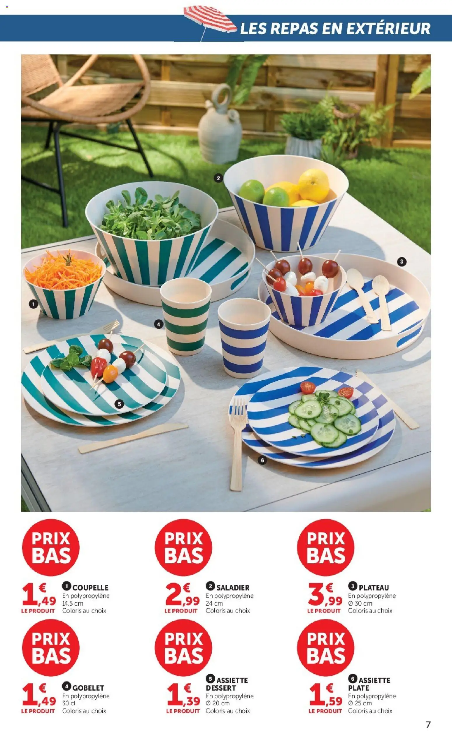 {H1} | Page: 7 | Produits: Plateau