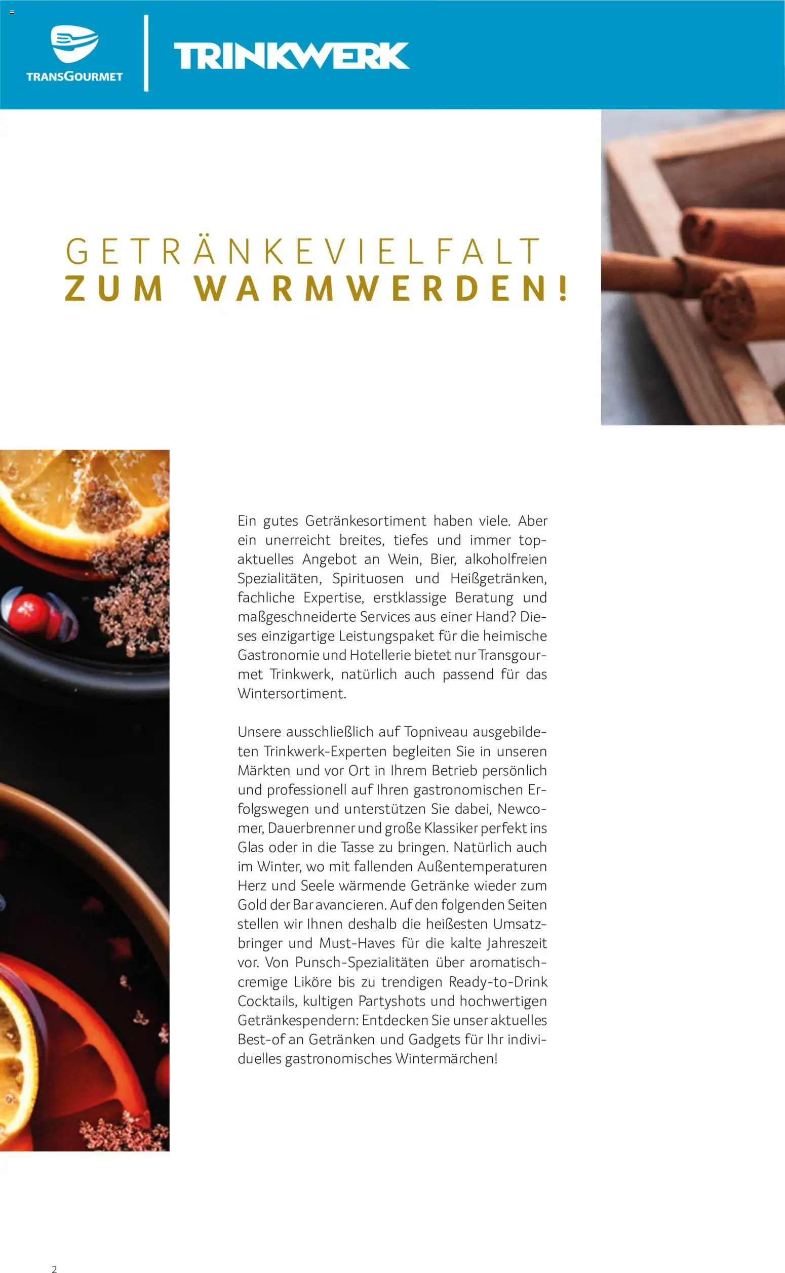 Transgourmet Trinkwerk Winterzeit gültig ab 01.09.2026 | Seite: 2 | Produkte: Getränke