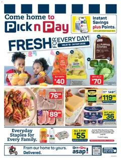 Pick n Pay specials catalogue – valid from 18.05.2026