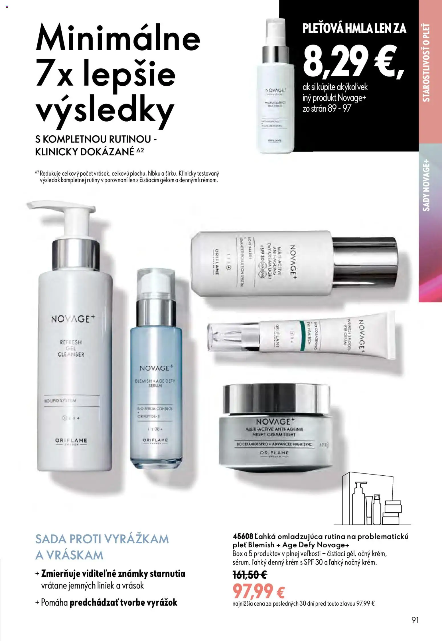 Nové Oriflame akcie – leták je platný od 19.08.2026 | Strana: 91 | Produkty: Krém