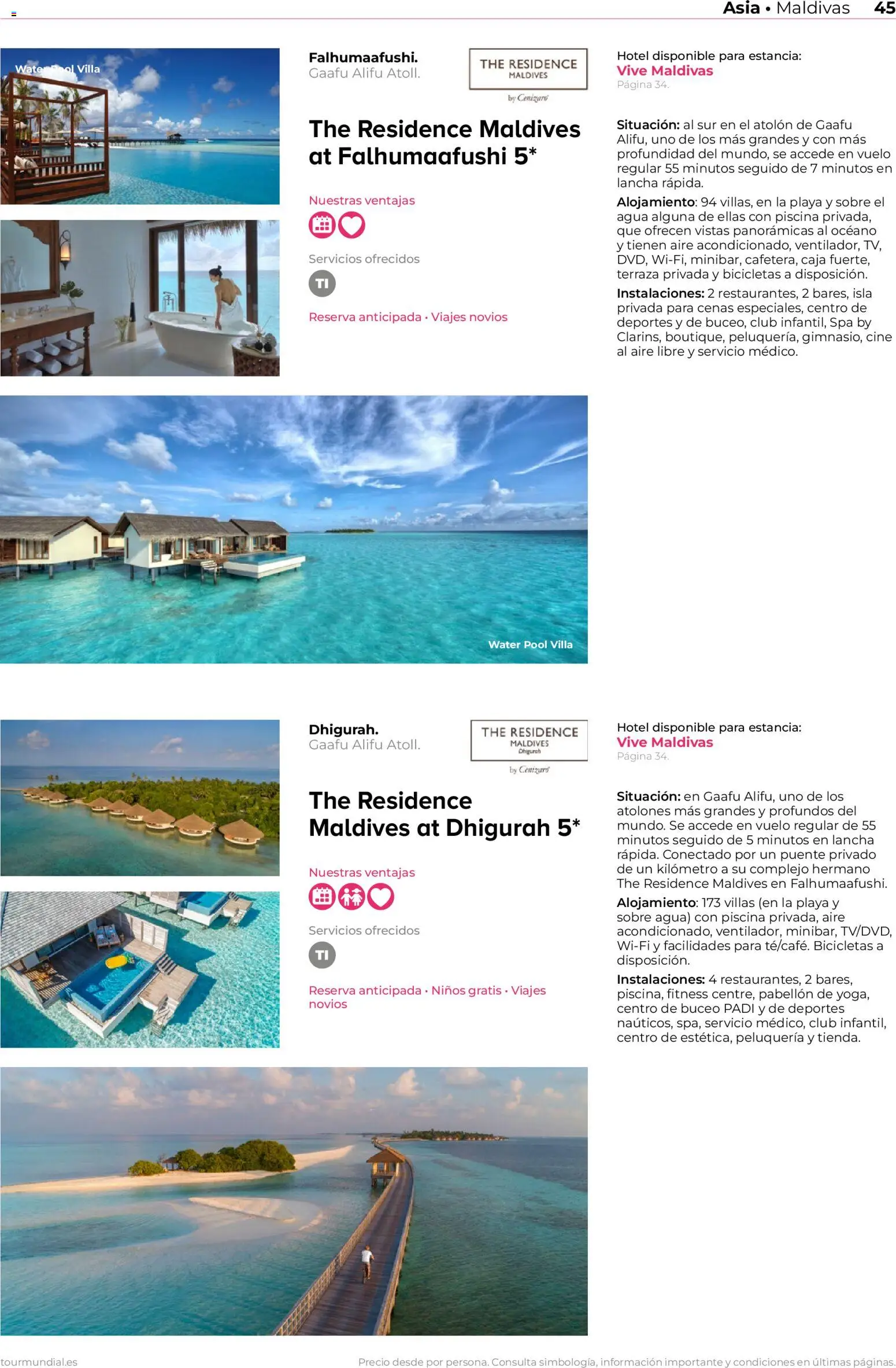 Viajes El Corte Inglés Asia y Oceanía │ válido desde el 01/01/2026 | Página: 45 | Productos: Agua, Piscina, Caja