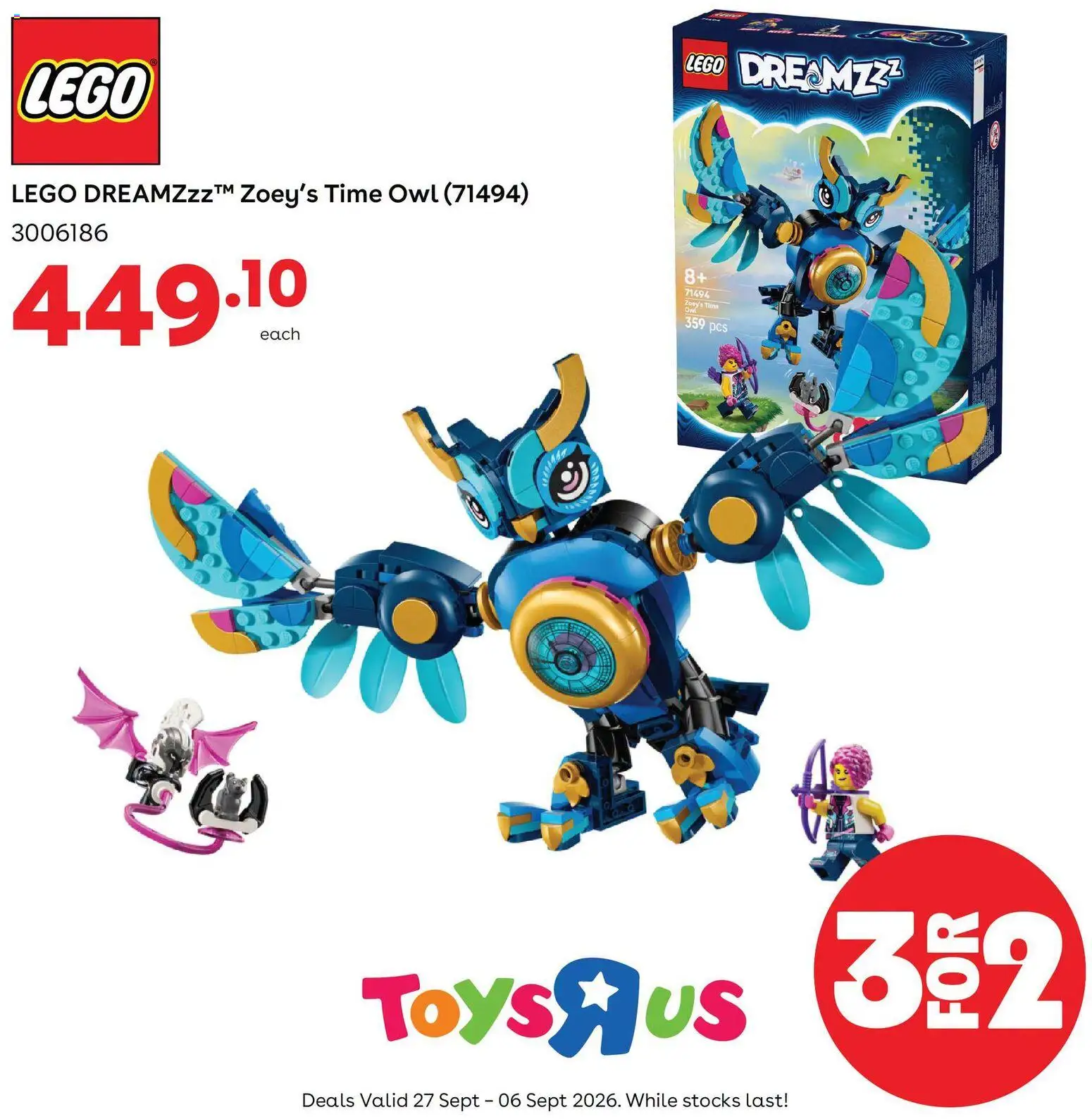 New Toys R Us catalogue – valid from 27/08/2026 | Page: 9 | Products: Toys, LEGO