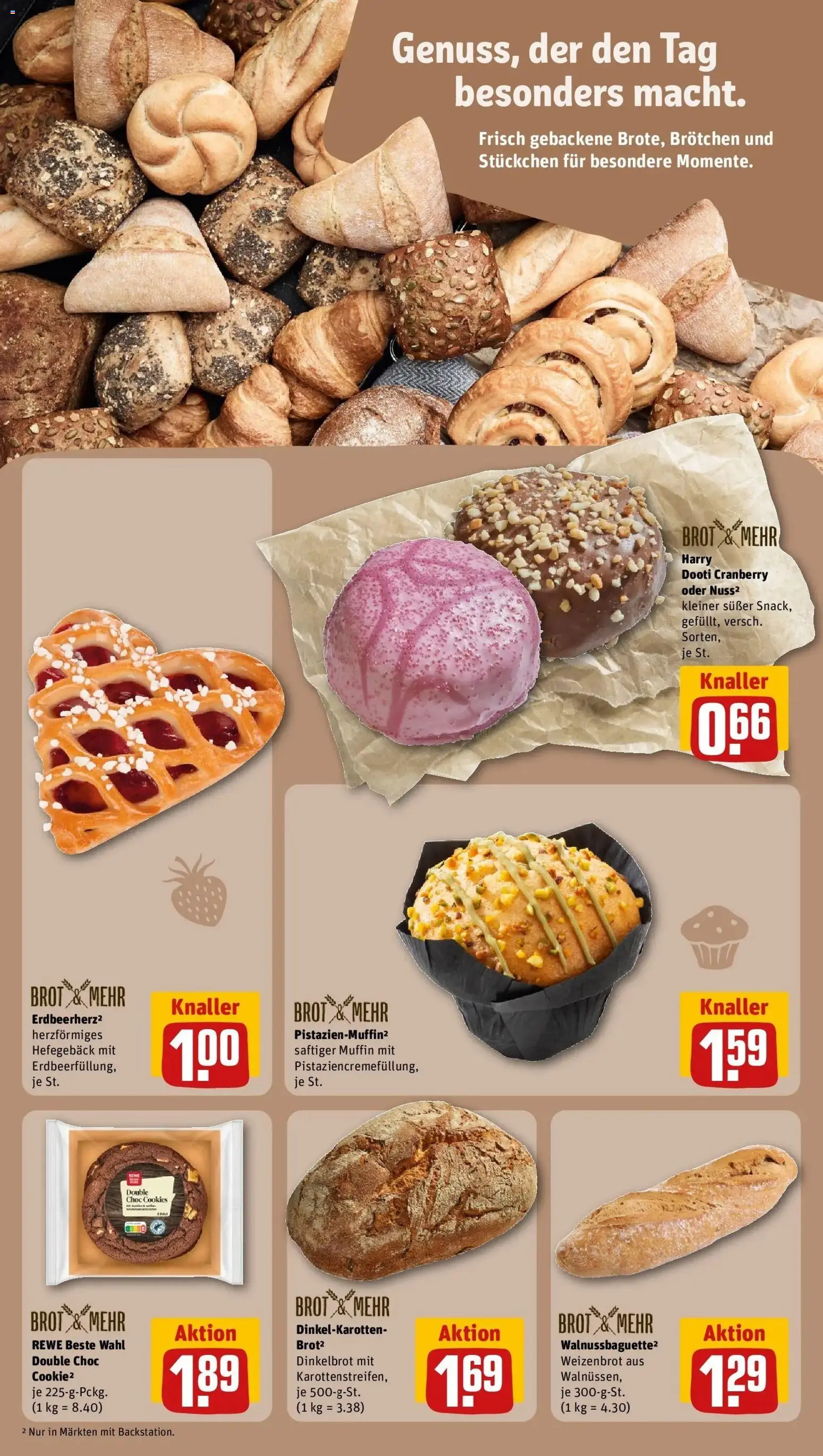 Rewe Prospekt Halle (Saale)	 – gültig ab 02.03.2026 | Seite: 15 | Produkte: Baguette, Brot