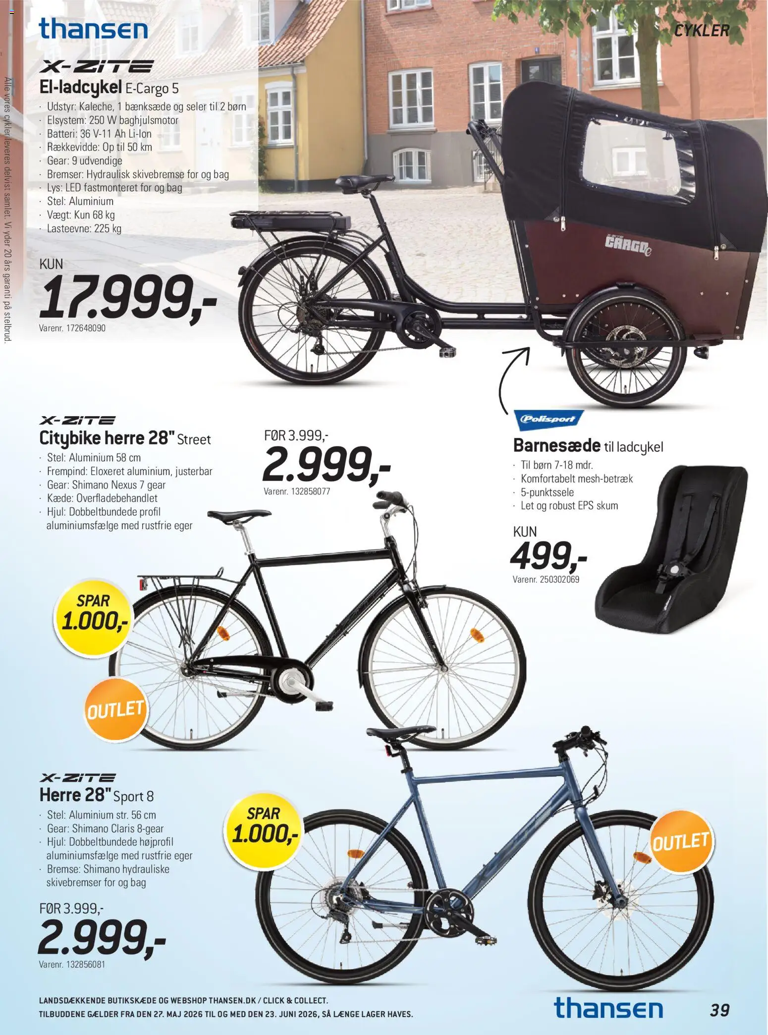 Thansen tilbudsavis – gyldig fra 27.05.2026 | Side: 39 | Produkter: Batteri
