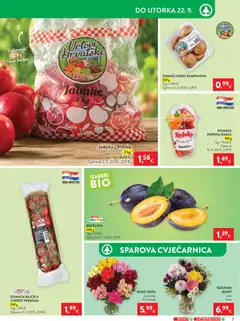 Interspar Katalog - Pregled kataloga iz trgovine Interspar, vrijedi od 16.09.2026 | Stranica: 7 | Proizvodi: Miris, Jabuke, Rajčica, Ruza