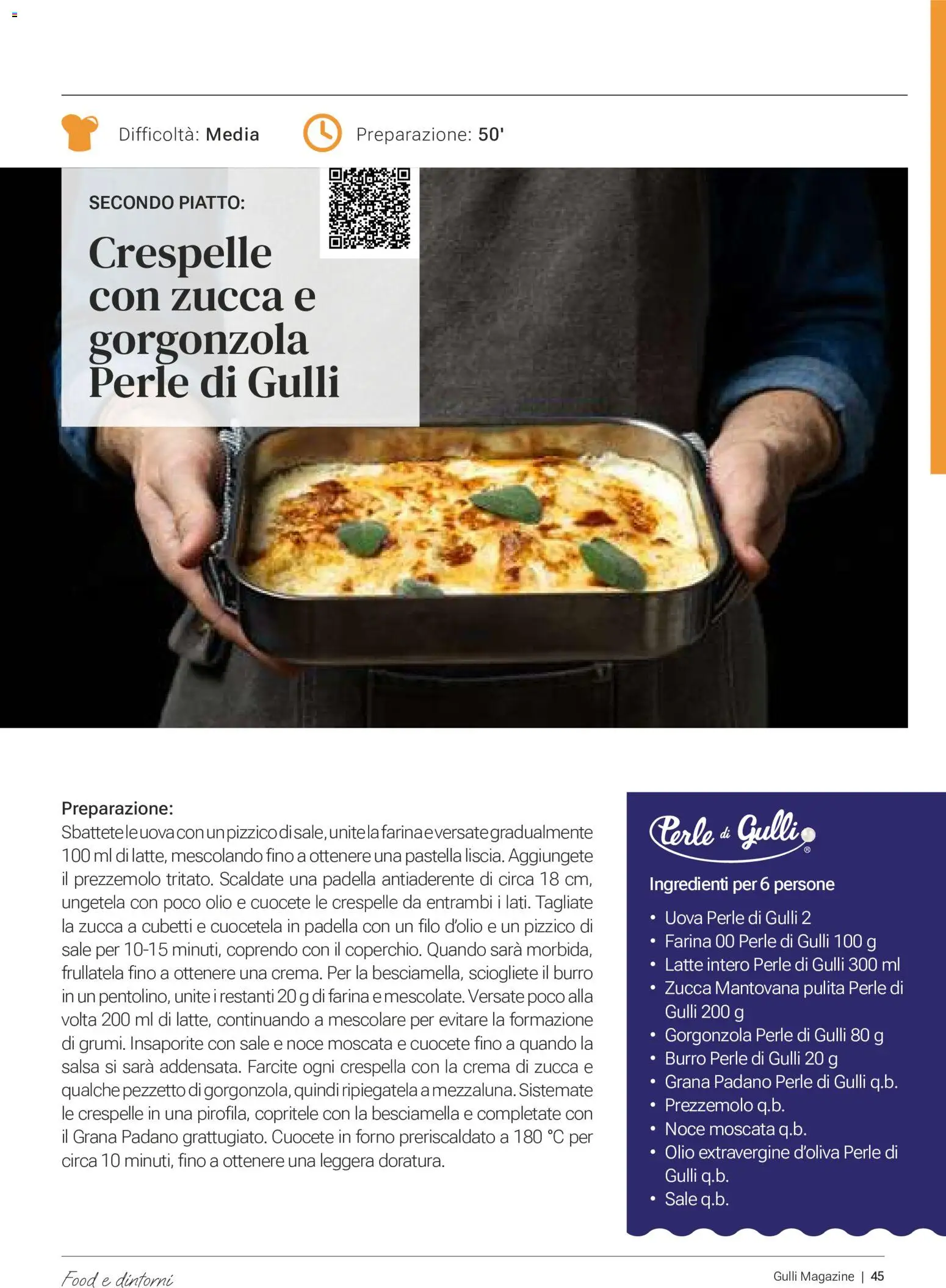 Volantino Gulliver del 01/10/2026 | Pagina: 45 | Prodotti: Crema, Grana Padano, Padella, Piatto