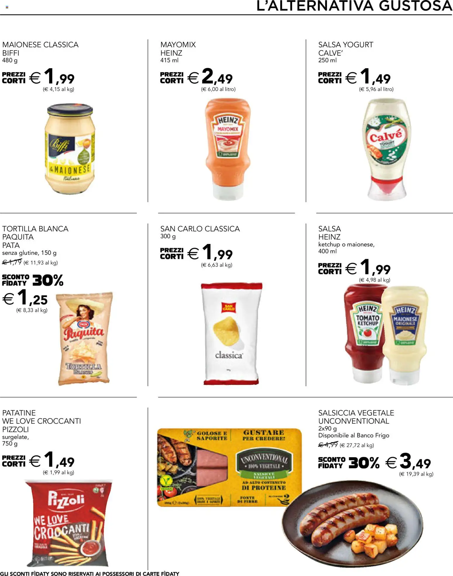 Volantino Esselunga S del 28.05.2026 | Pagina: 11 | Prodotti: Patatine, Ketchup, Maionese, Salsa
