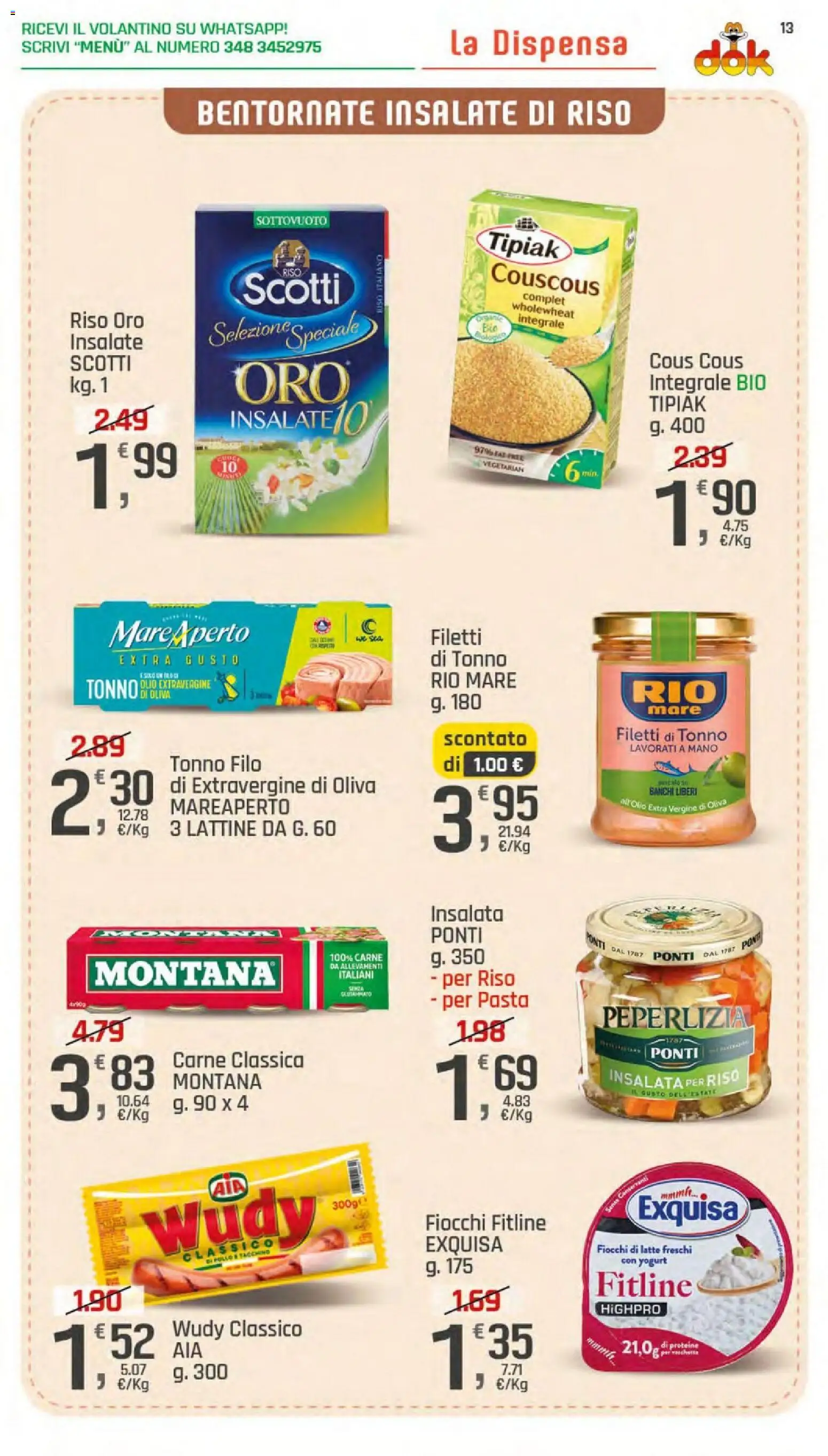 Volantino DOK del 15.05.2026 | Pagina: 13