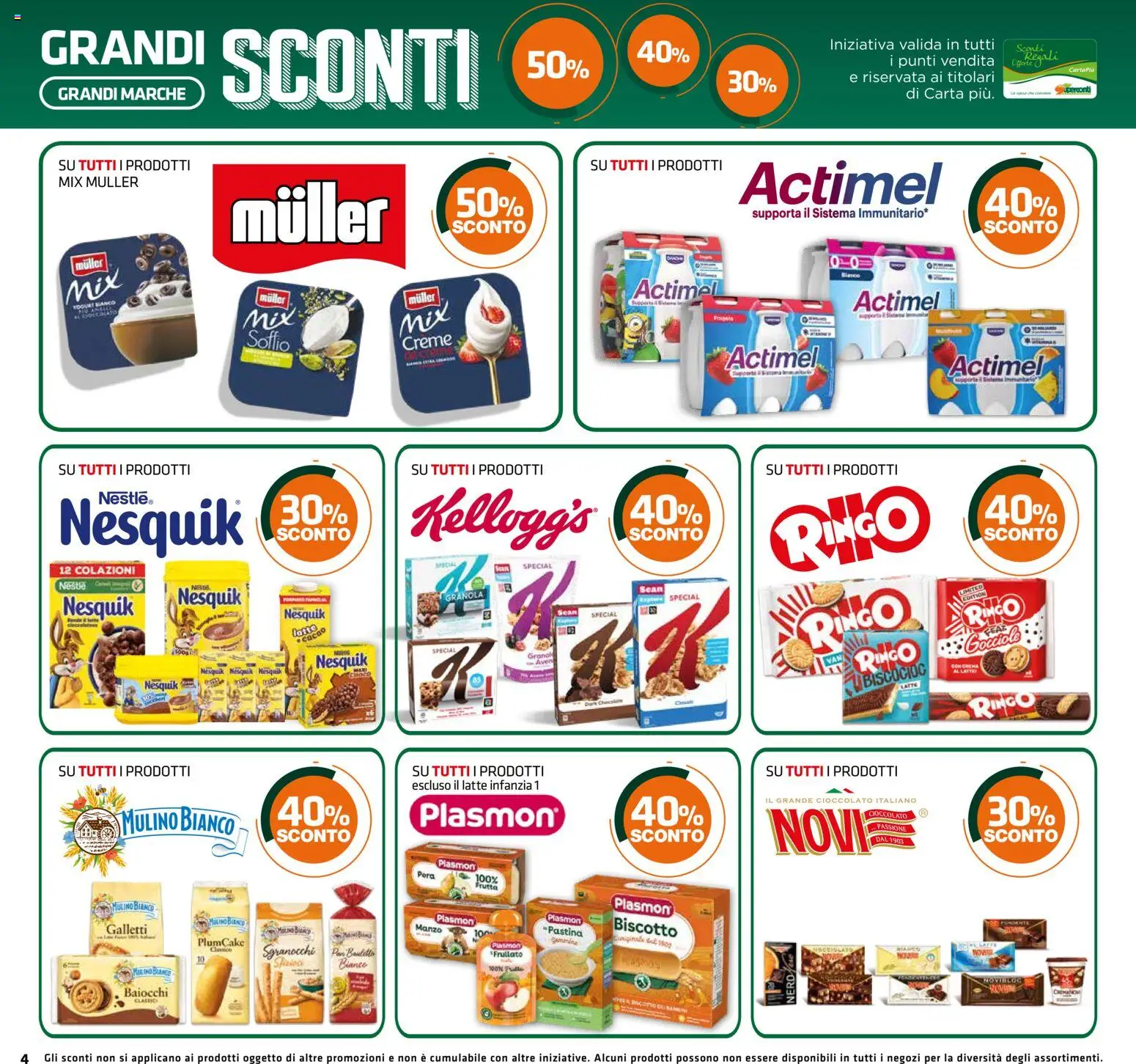 Volantino Superconti del 10/09/2026 | Pagina: 4 | Prodotti: Yogurt, Manzo, Frutta, Yogurt bianco