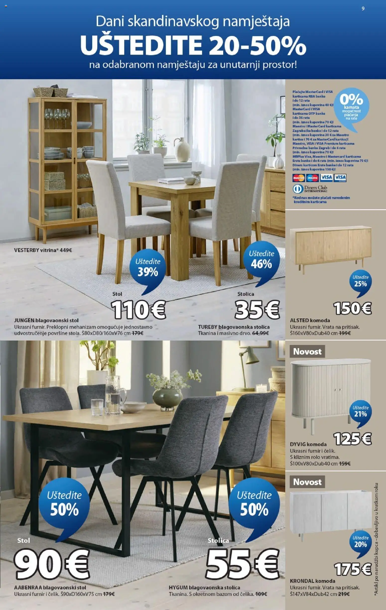 JYSK katalog | vrijedi od 09.09.2026 | Stranica: 9