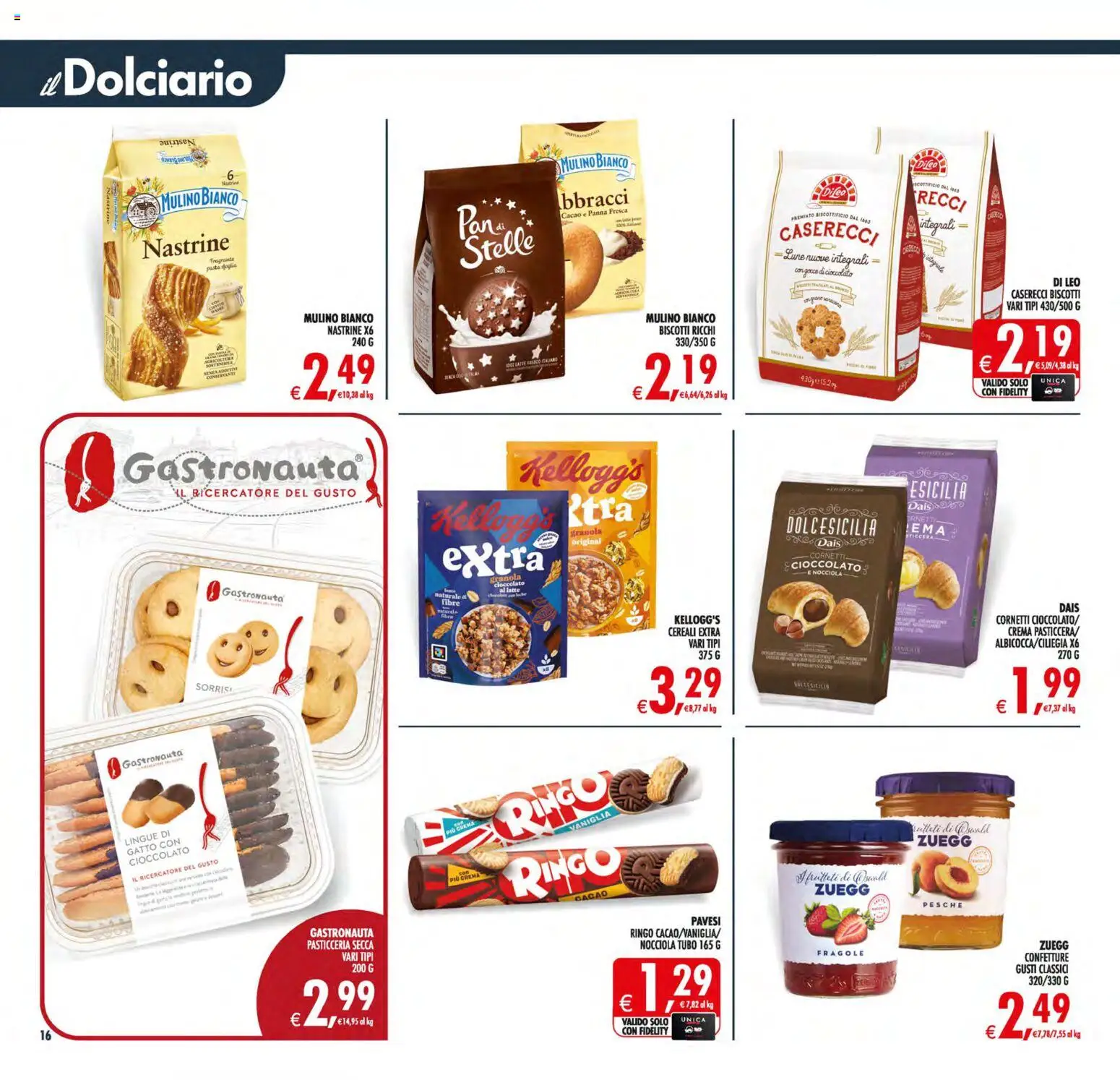 Volantino Decò del 21/08/2026 | Pagina: 16 | Prodotti: Crema, Cioccolato, Biscotti, Pesche